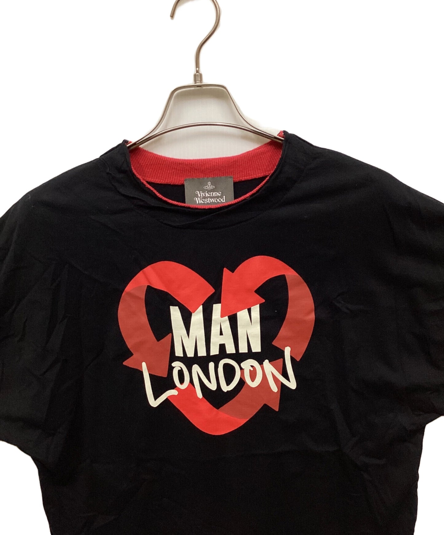 [Pre-owned] Vivienne Westwood man Dolman Sleeve Print T-Shirt VW-LP-79426