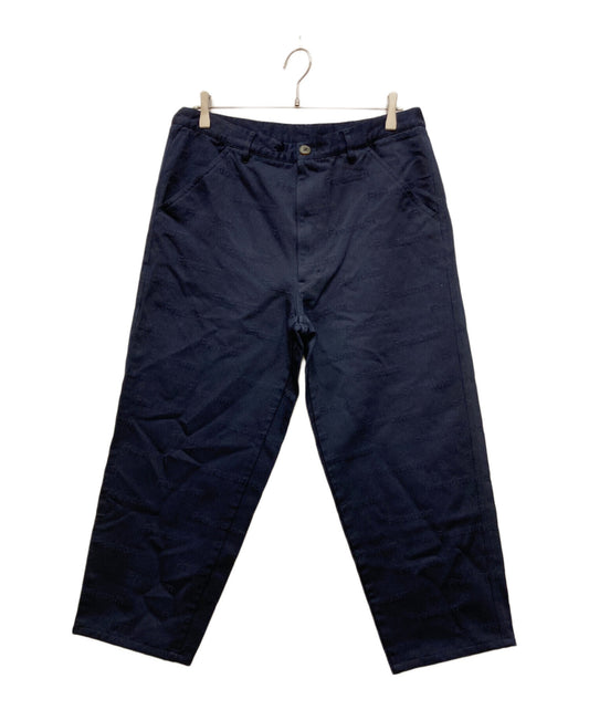 [Pre-owned] COMME des GARCONS SHIRT FREEDOM Logo Jacquard Shrunken Pants FN-P503