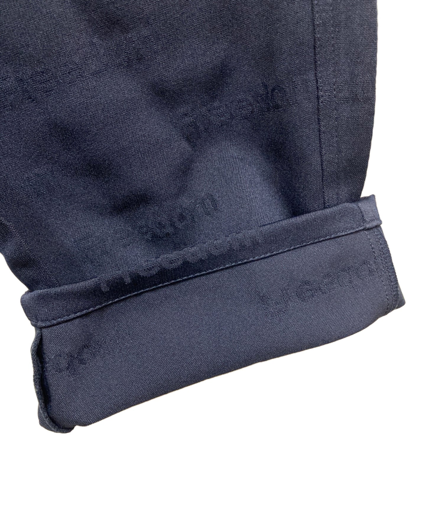 [Pre-owned] COMME des GARCONS SHIRT FREEDOM Logo Jacquard Shrunken Pants FN-P503