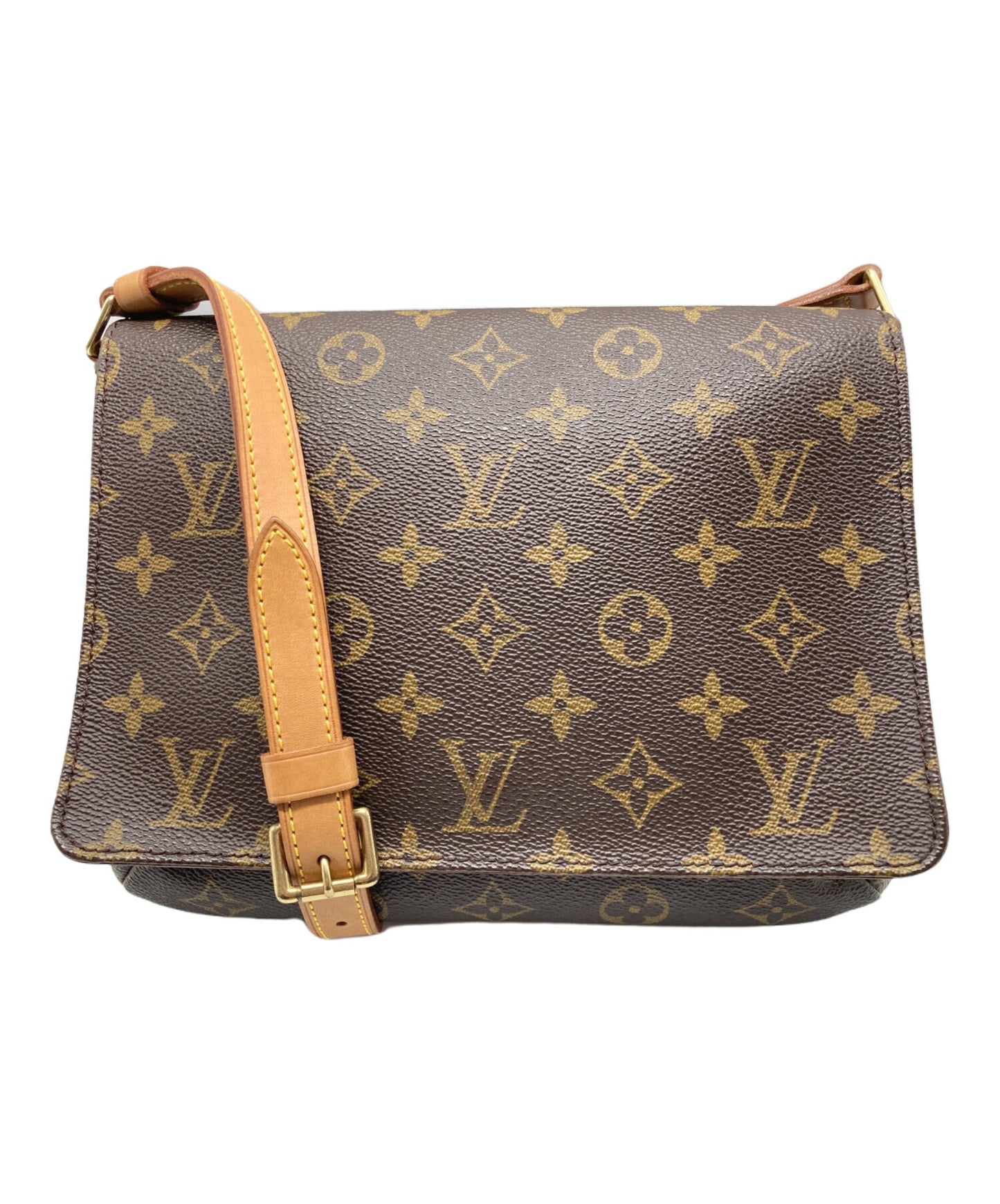 [Pre-owned] LOUIS VUITTON Monogram Musette Tango short shoulder bag M51257