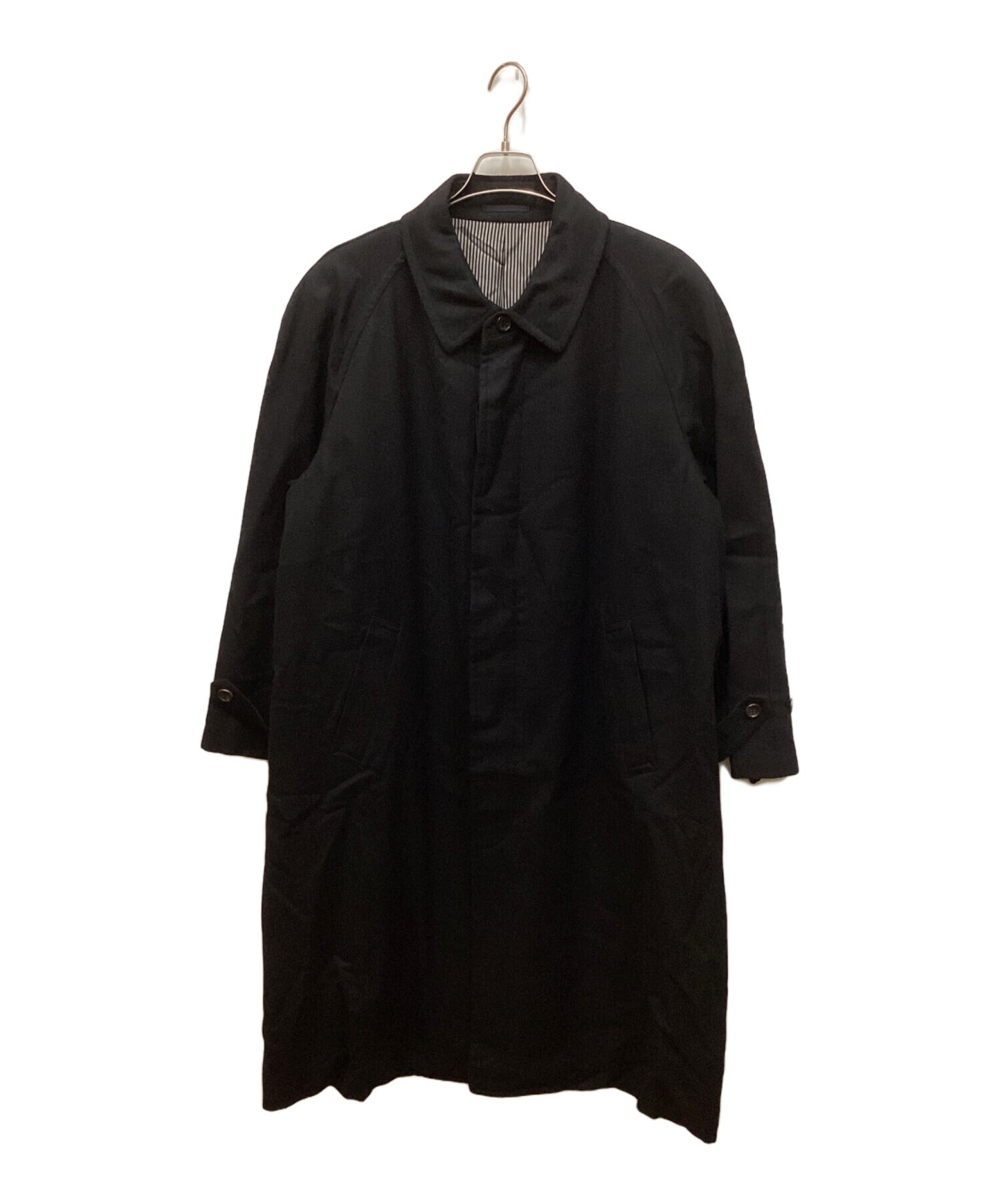 [Pre-owned] COMME des GARCONS HOMME 88AW Kawakubo Period Woolen Stencil Collar Coat HC-050140