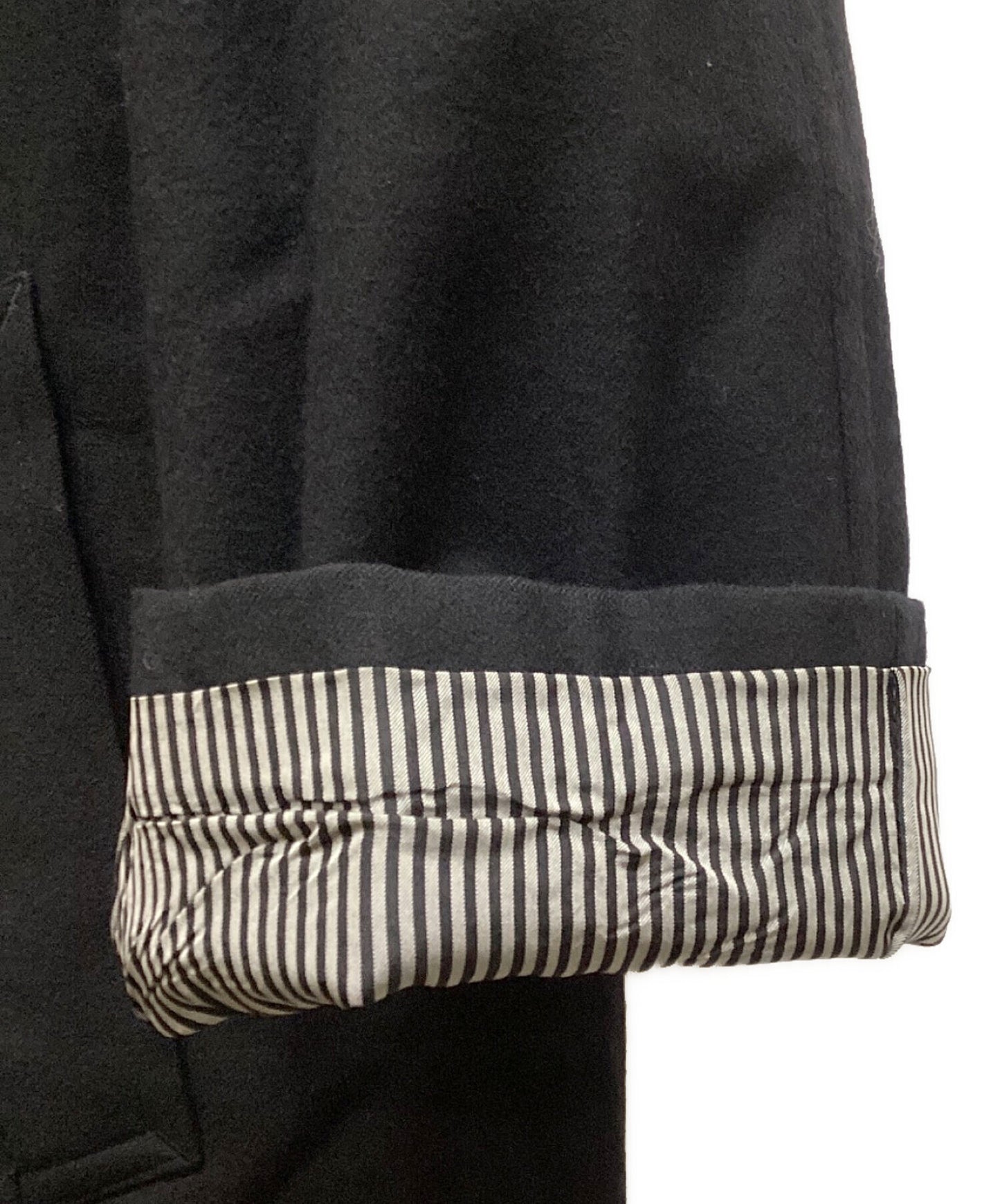 [Pre-owned] COMME des GARCONS HOMME 88AW Kawakubo Period Woolen Stencil Collar Coat HC-050140