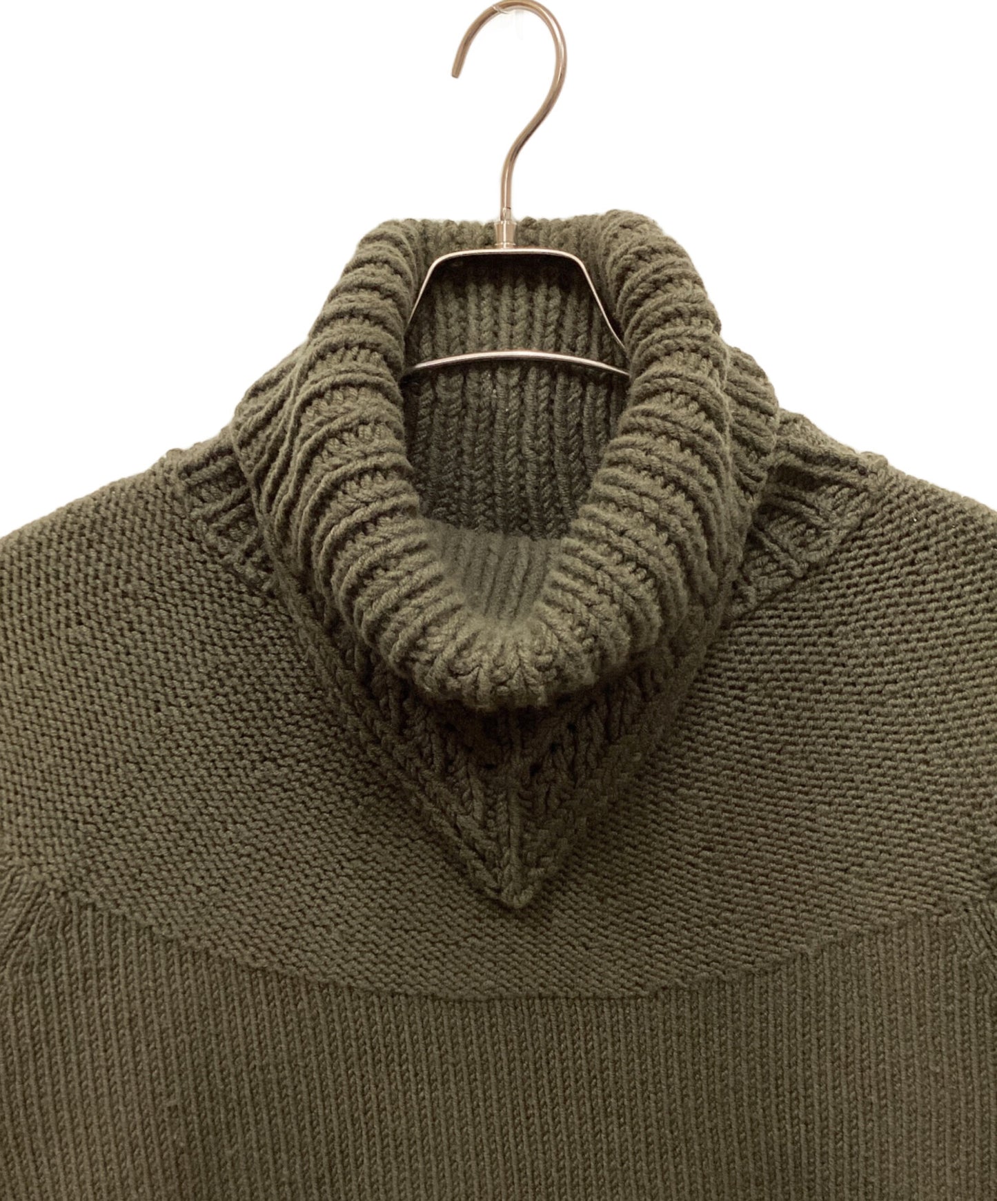 [Pre-owned] TAKAHIROMIYASHITA TheSoloIst. Cap-Shoulder Scarf Turtleneck Knit / Cap-Shoulder Scarf Turtleneck 0007AW17
