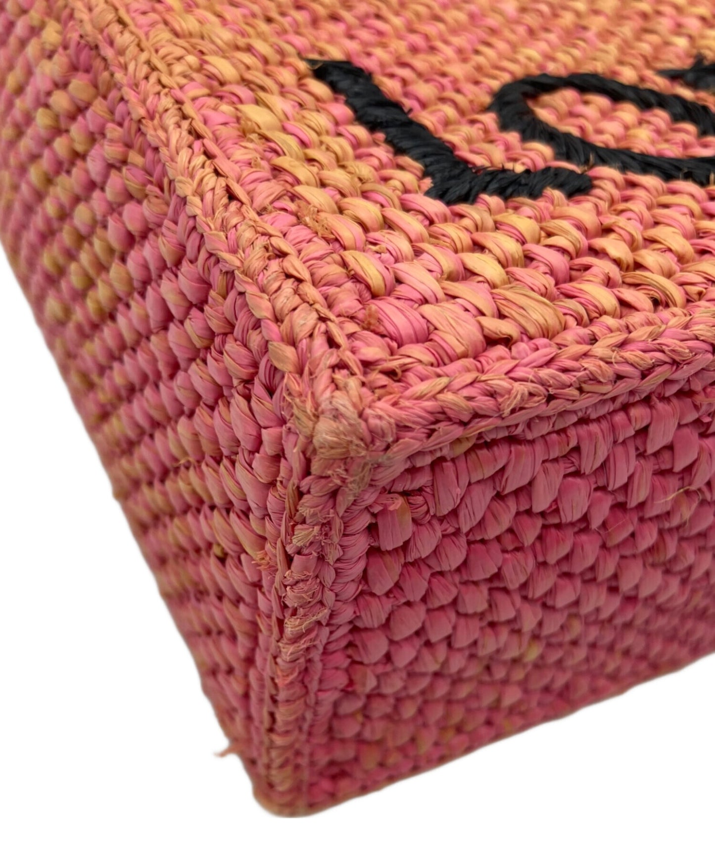[Pre-owned] LOEWE Font Raffia 2-Way Bag (Mini) A685B59X01