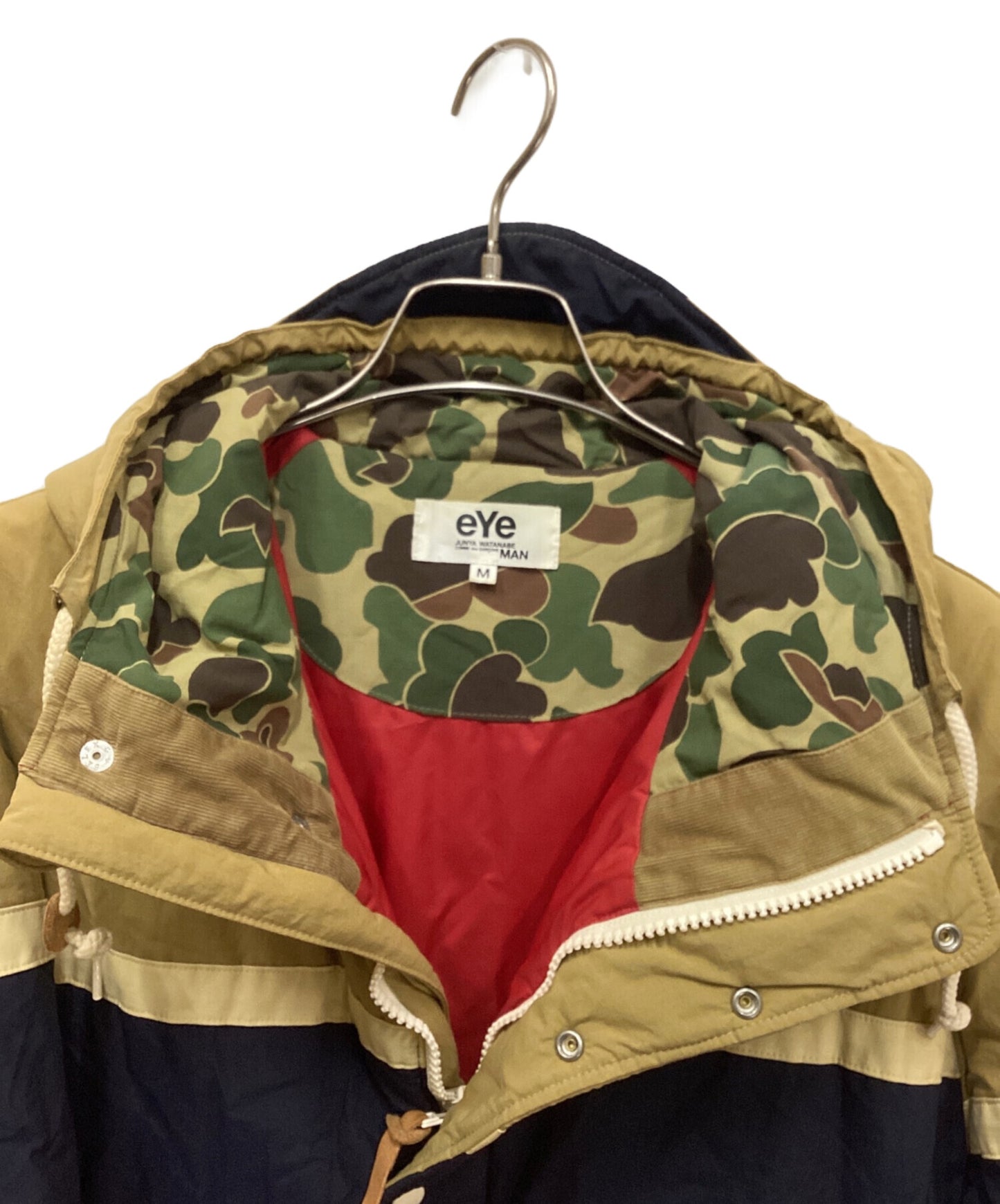 [Pre-owned] eYe COMME des GARCONS JUNYAWATANABE MAN Quilted Hoodie Jacket WB-J919