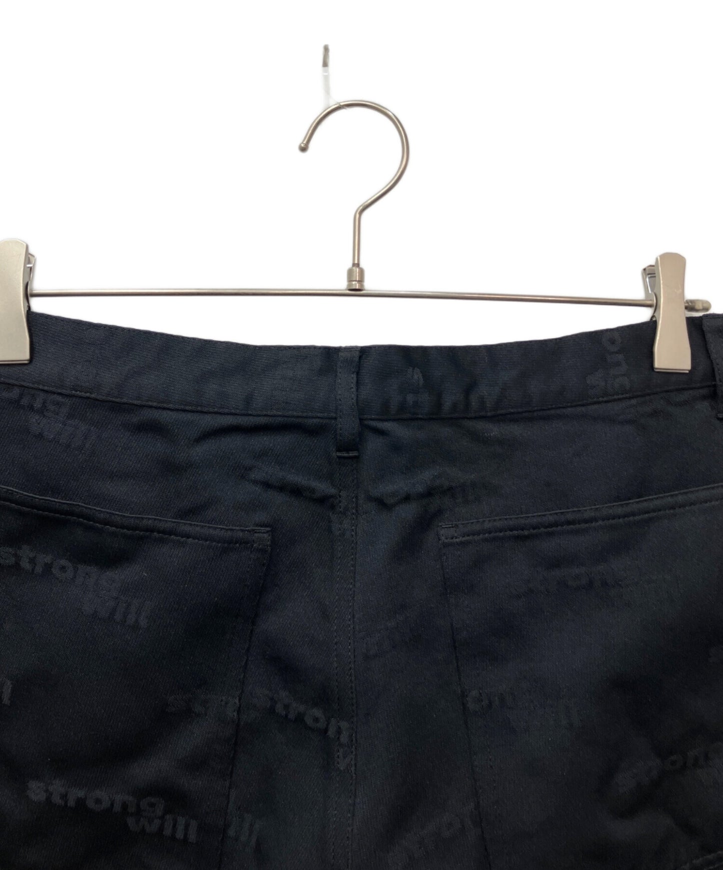 [Pre-owned] COMME des GARCONS SHIRT Poly Shrunken Strong Will All-Over Print Shorts FN-P504