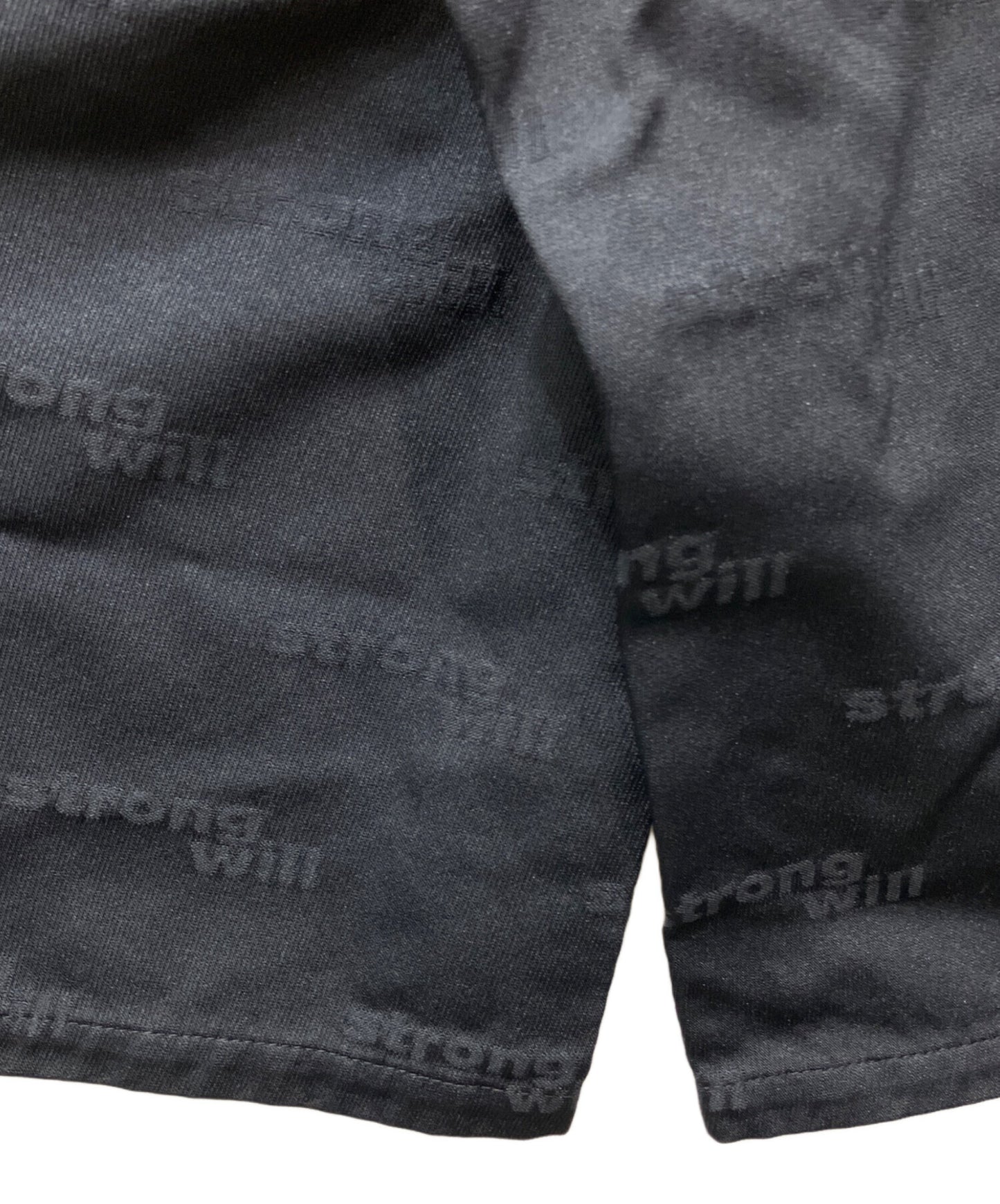 [Pre-owned] COMME des GARCONS SHIRT Poly Shrunken Strong Will All-Over Print Shorts FN-P504