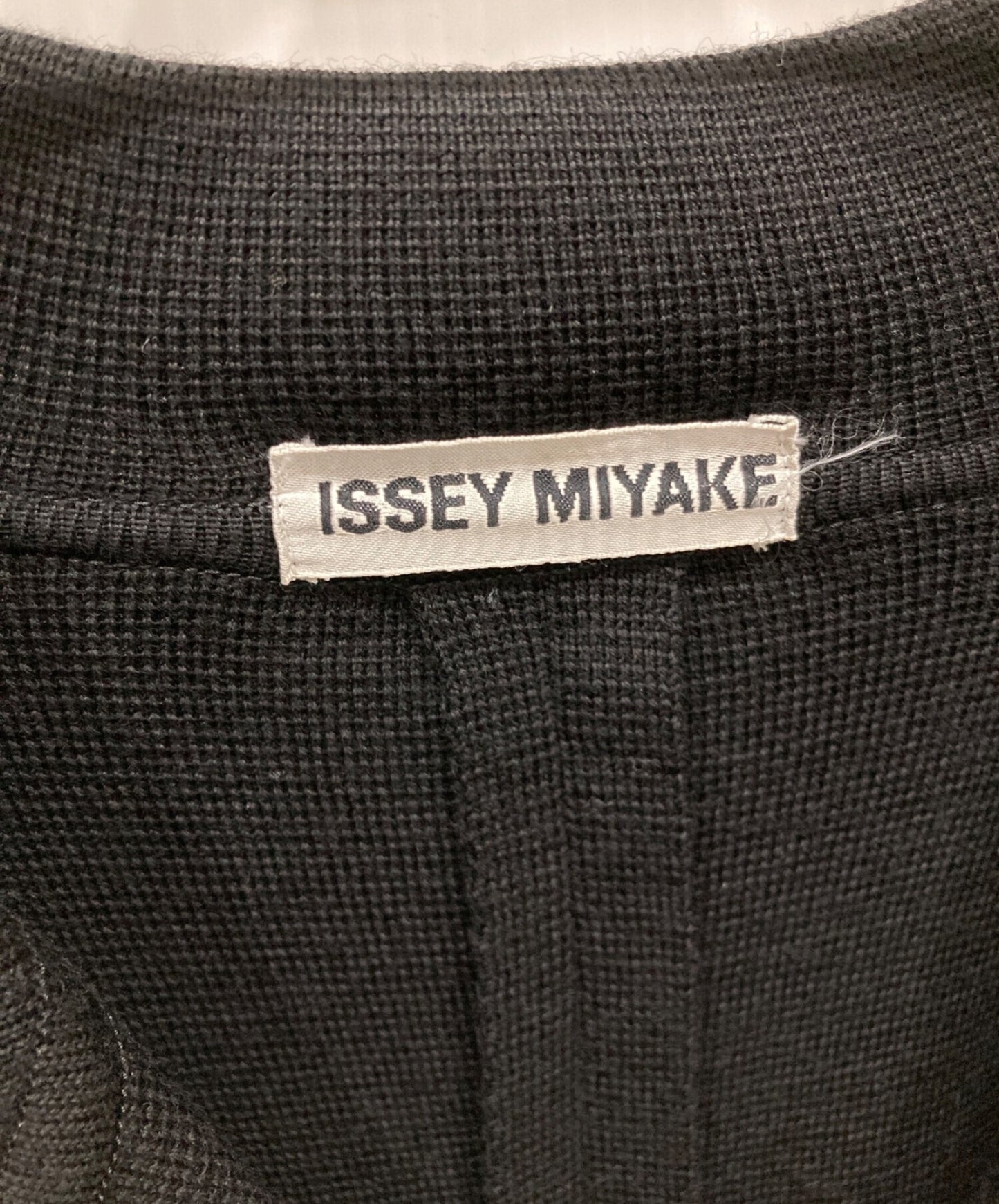 [Pre-owned] ISSEY MIYAKE Knit Double Jacket IM13KD436