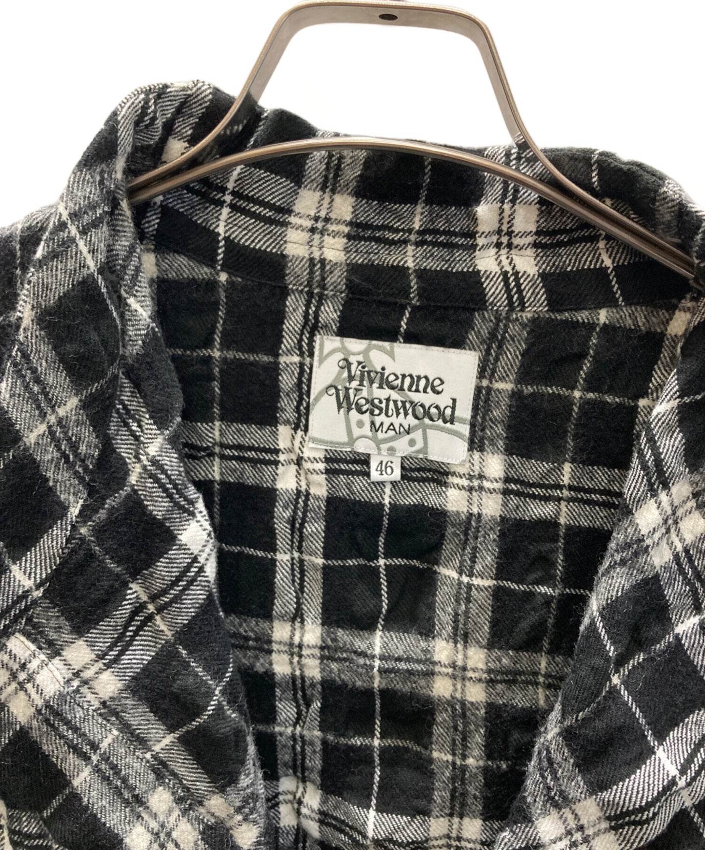 [Pre-owned] Vivienne Westwood man Link Check Big Shirt