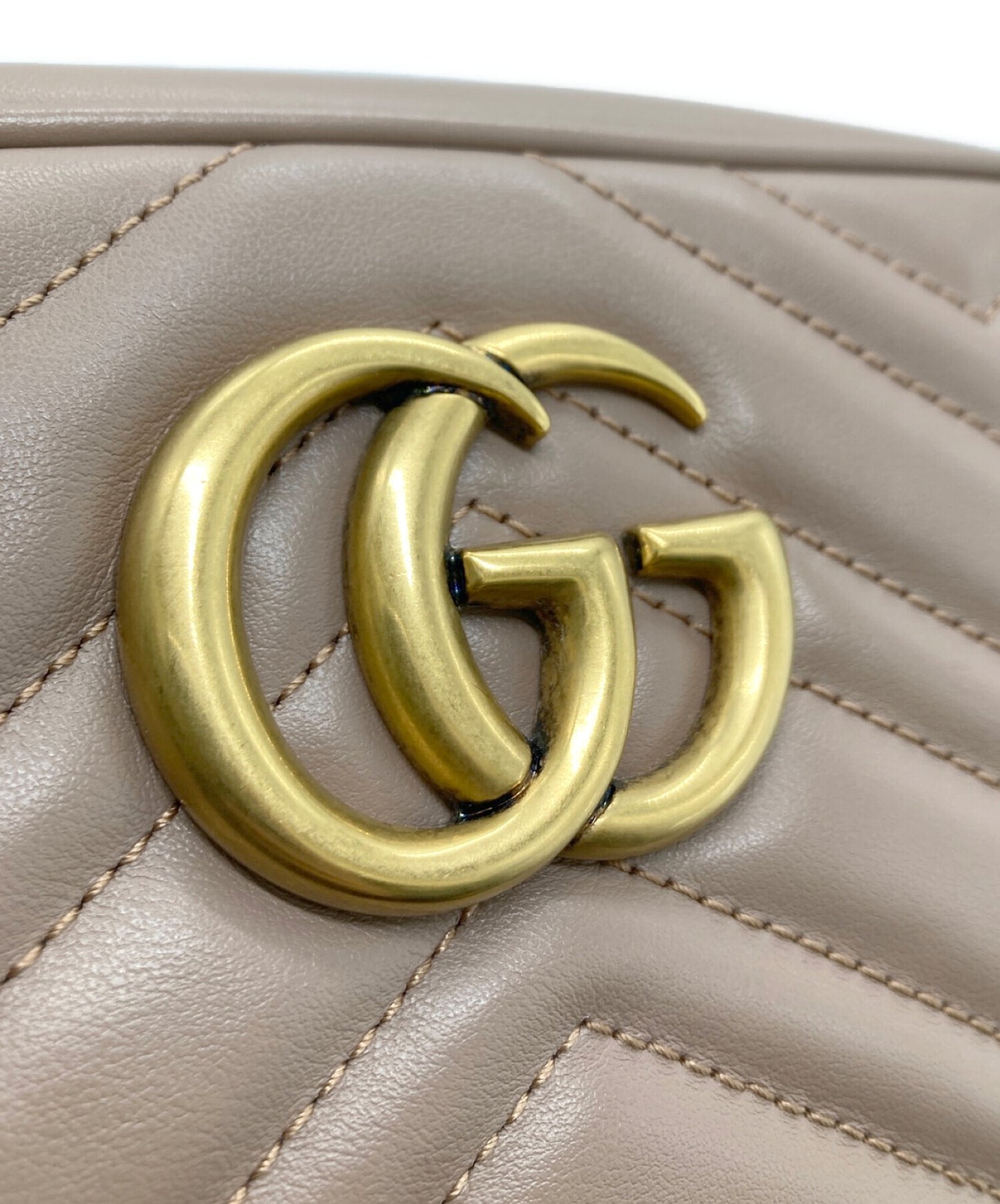 [Pre-owned] GUCCI Quilted small shoulder bag 447632