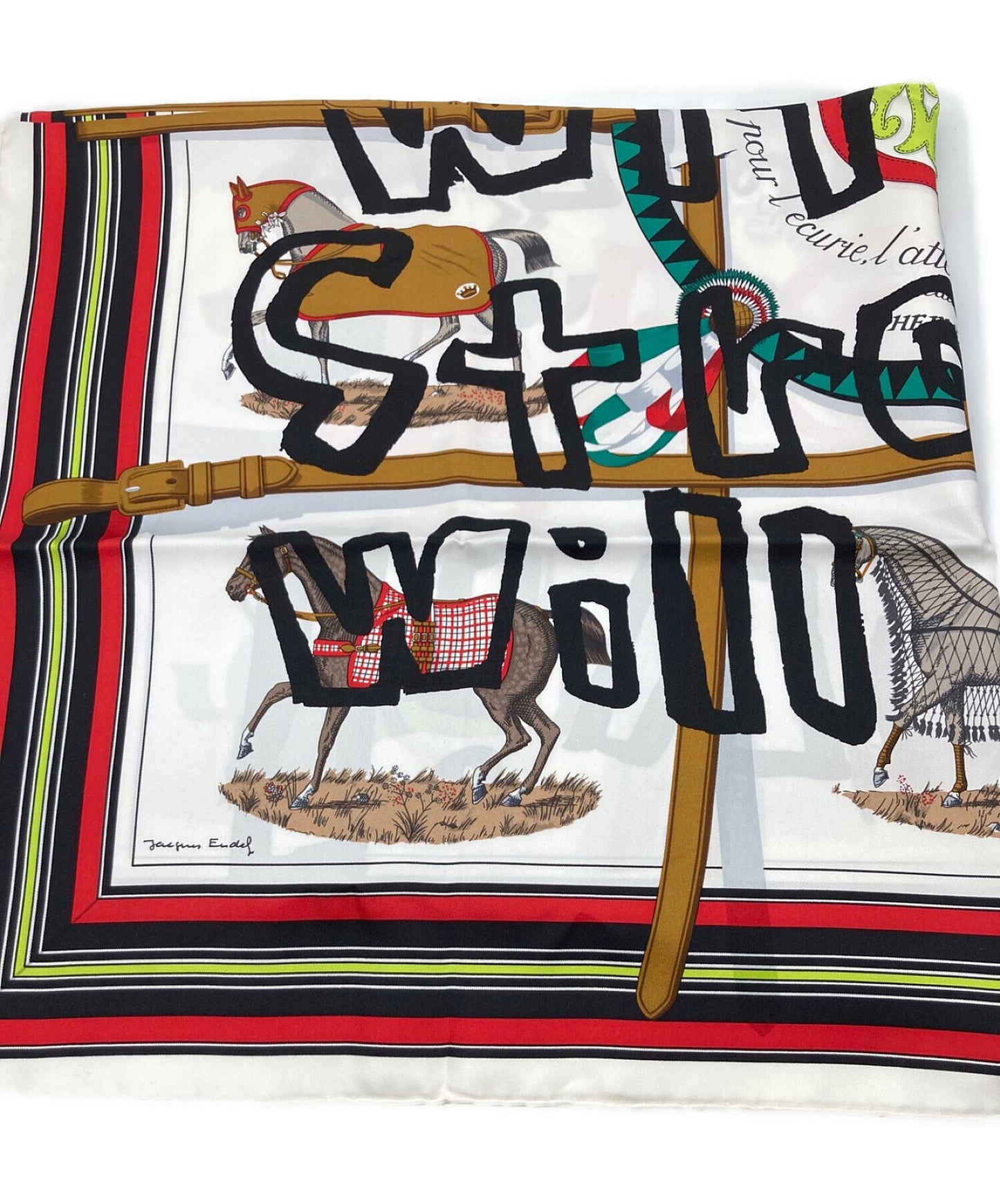 [Pre-owned] HERMES Calais 90 ZK-K003-051-1-1