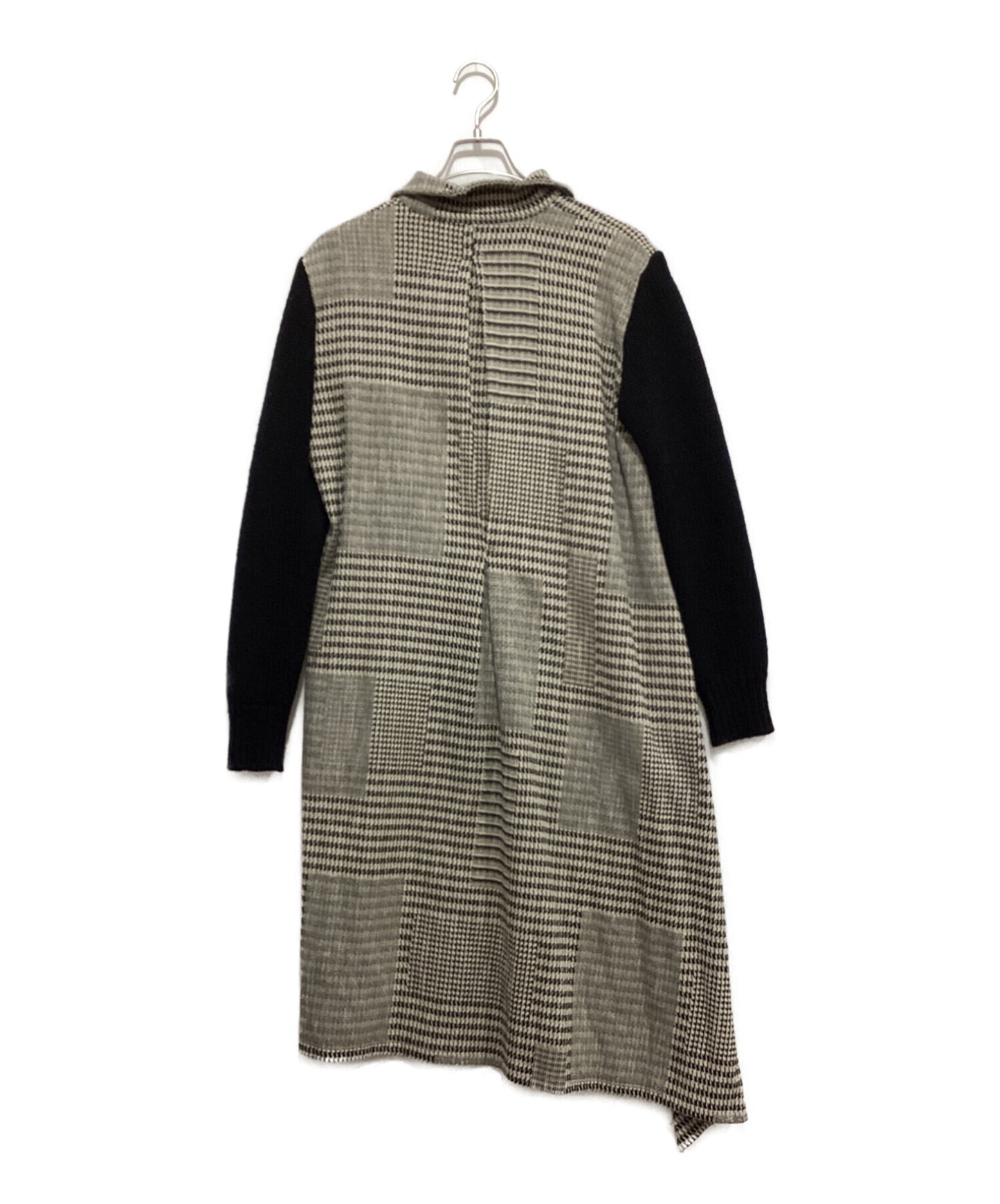 [Pre-owned] Y's Staggered plaid knit dress