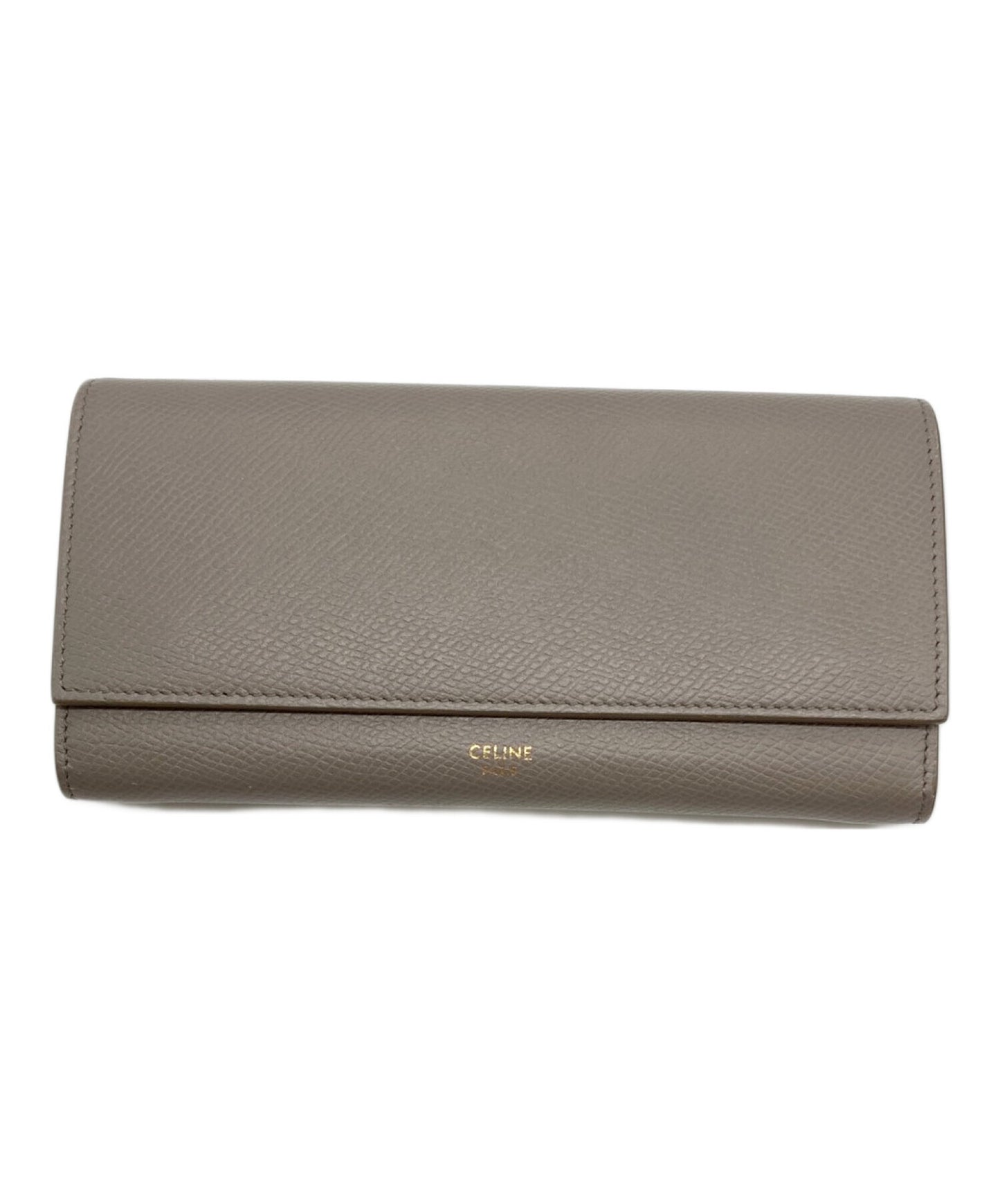 [Pre-owned] CELINE long wallet 10B563BEL.10BL
