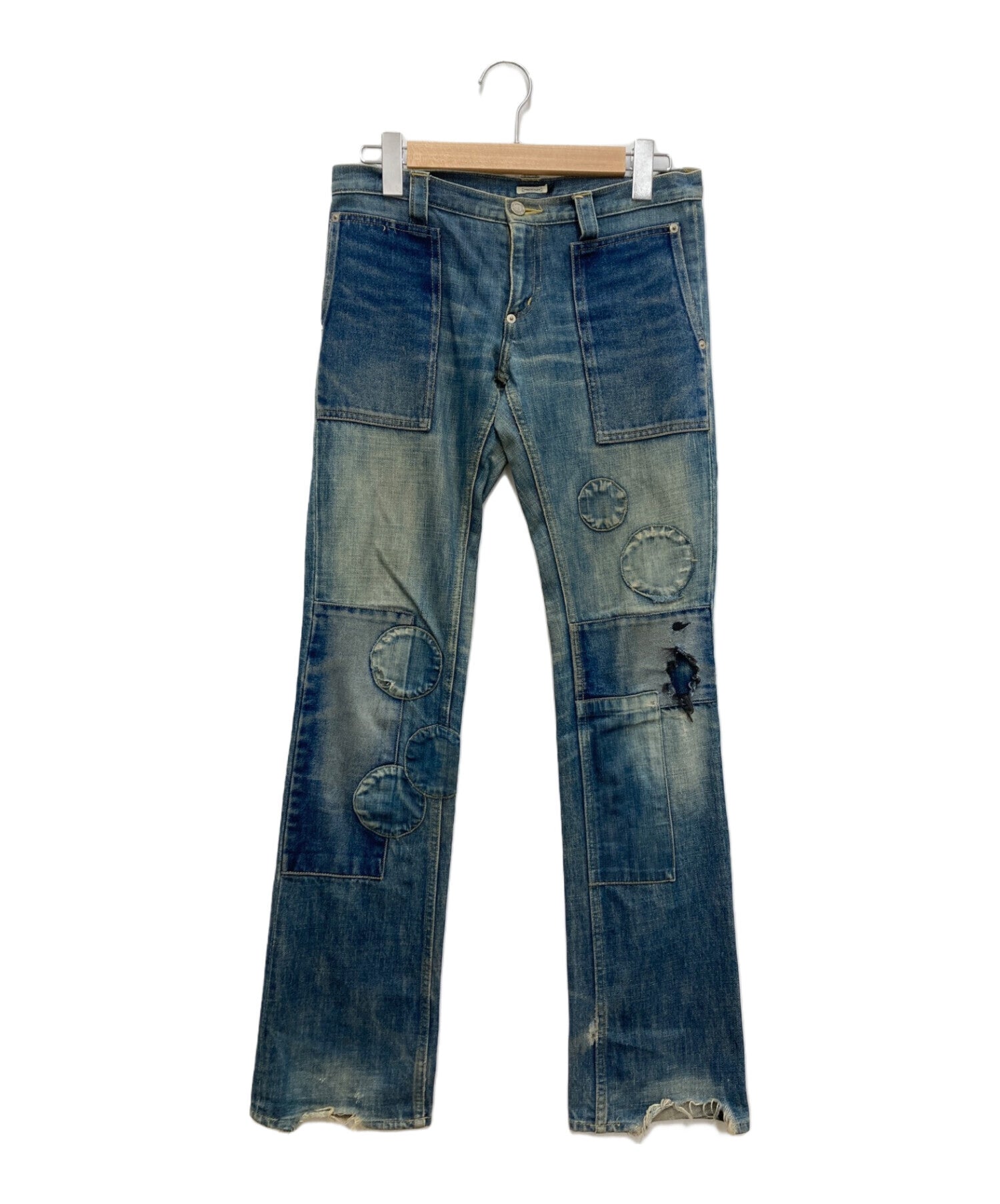 undercover ドッキングデニム　archive Pre-owned] UNDERCOVER patchwork denim pants S-47 – Archive