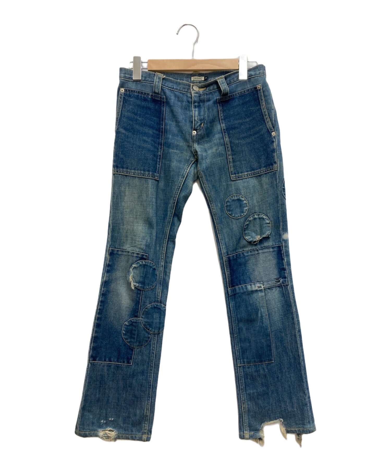 undercover ドッキングデニム　archive Pre-owned] UNDERCOVER patchwork denim pants – Archive Factory