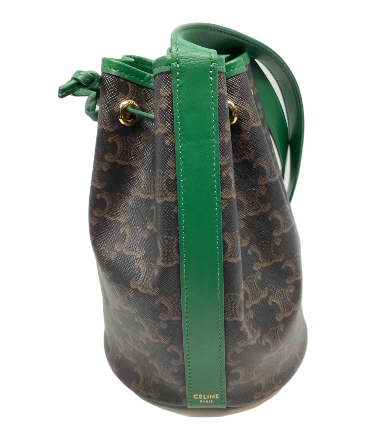 [Pre-owned] CELINE Small Drawstring Bag