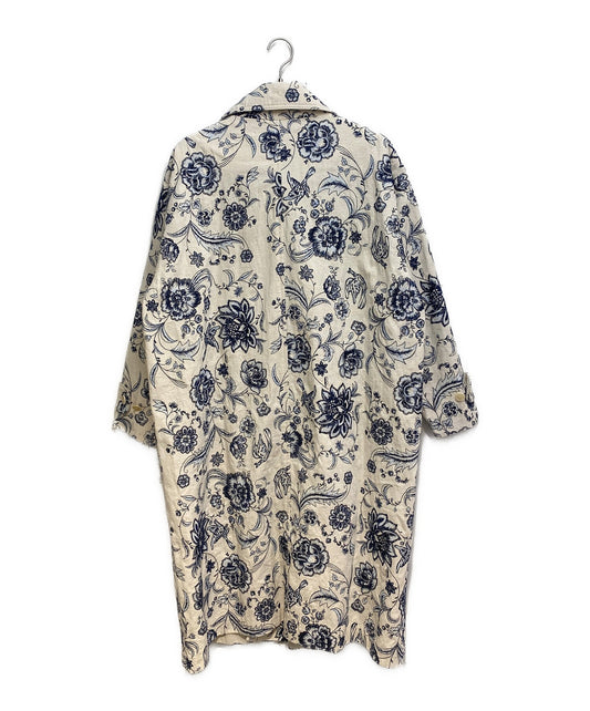 [Pre-owned] Y's Flower Embroidery Long Coat YR-C05-016