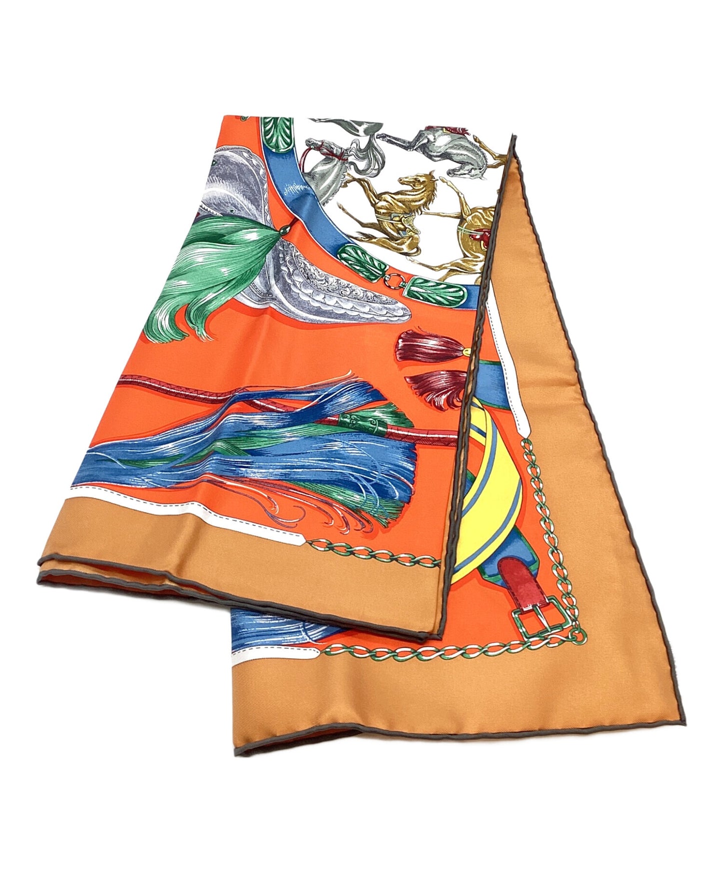 [Pre-owned] HERMES CAVALCADES Scarf / HERMES