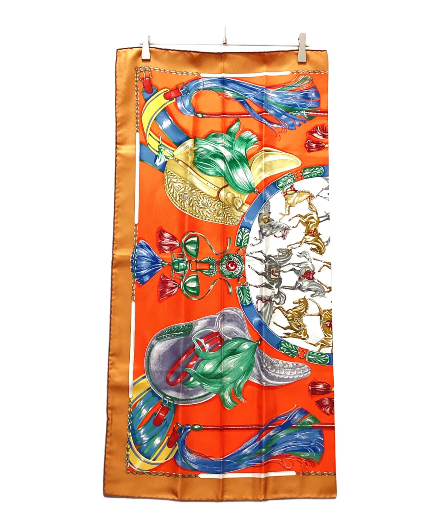 [Pre-owned] HERMES CAVALCADES Scarf / HERMES