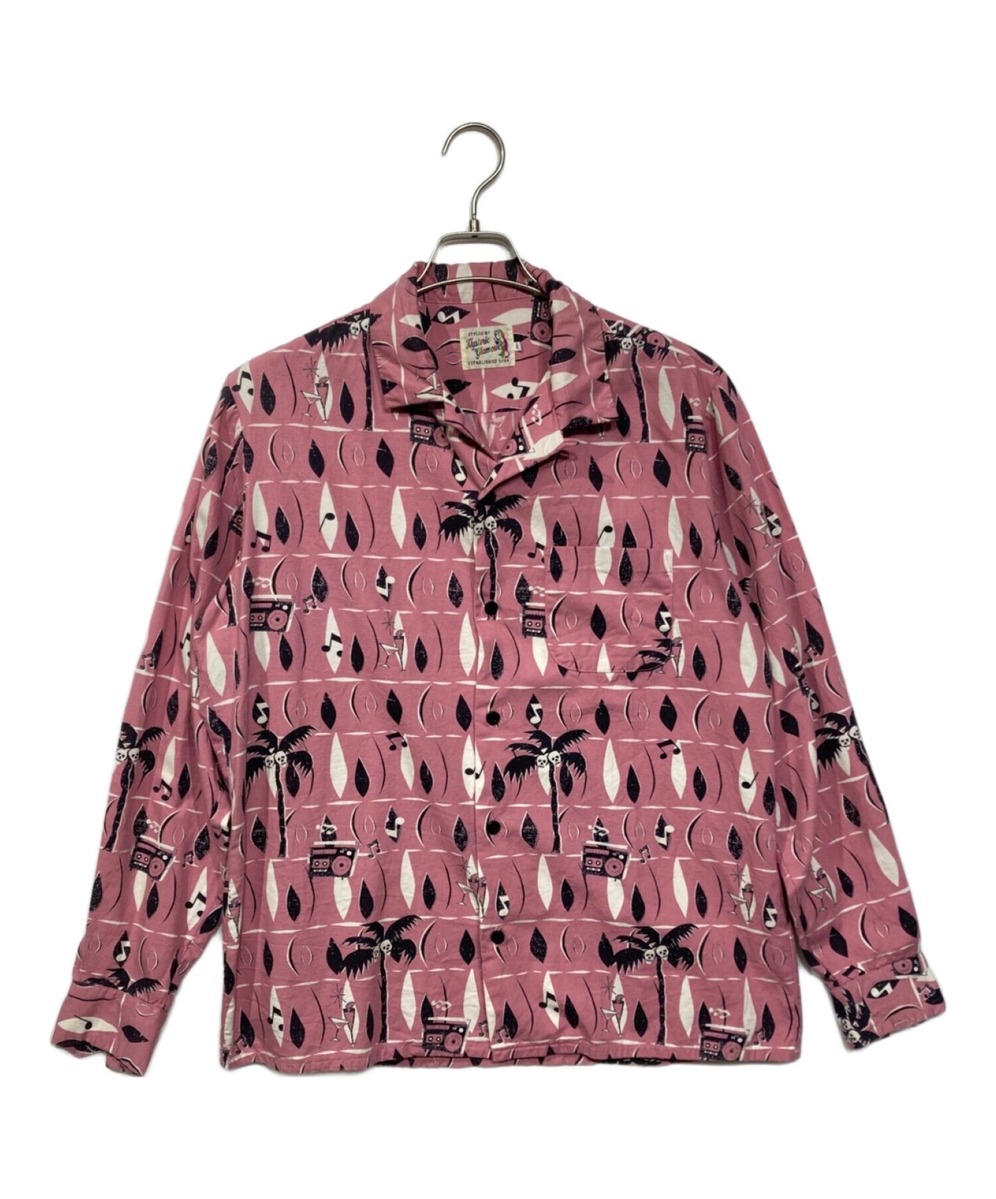 [Pre-owned] Hysteric Glamour open-collared shirt 02181AH06