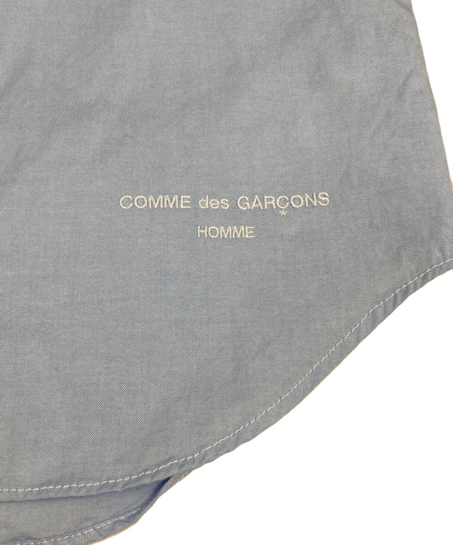 [Pre-owned] COMME des GARCONS HOMME Short Sleeve Cotton Ox Shirt HK-B027/AD2022