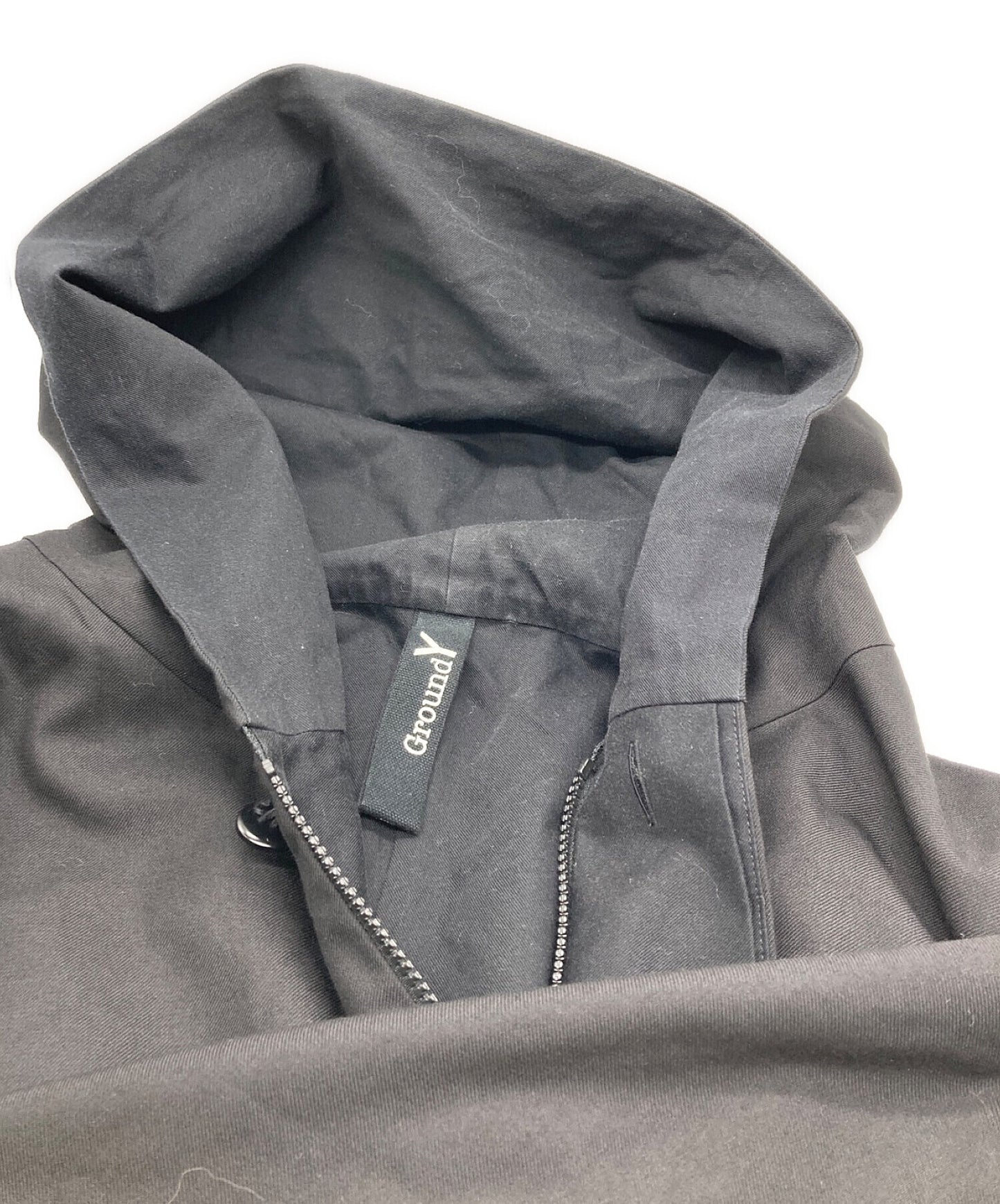 [Pre-owned] GROUND Y Big Cloak Coat GV-T01-100