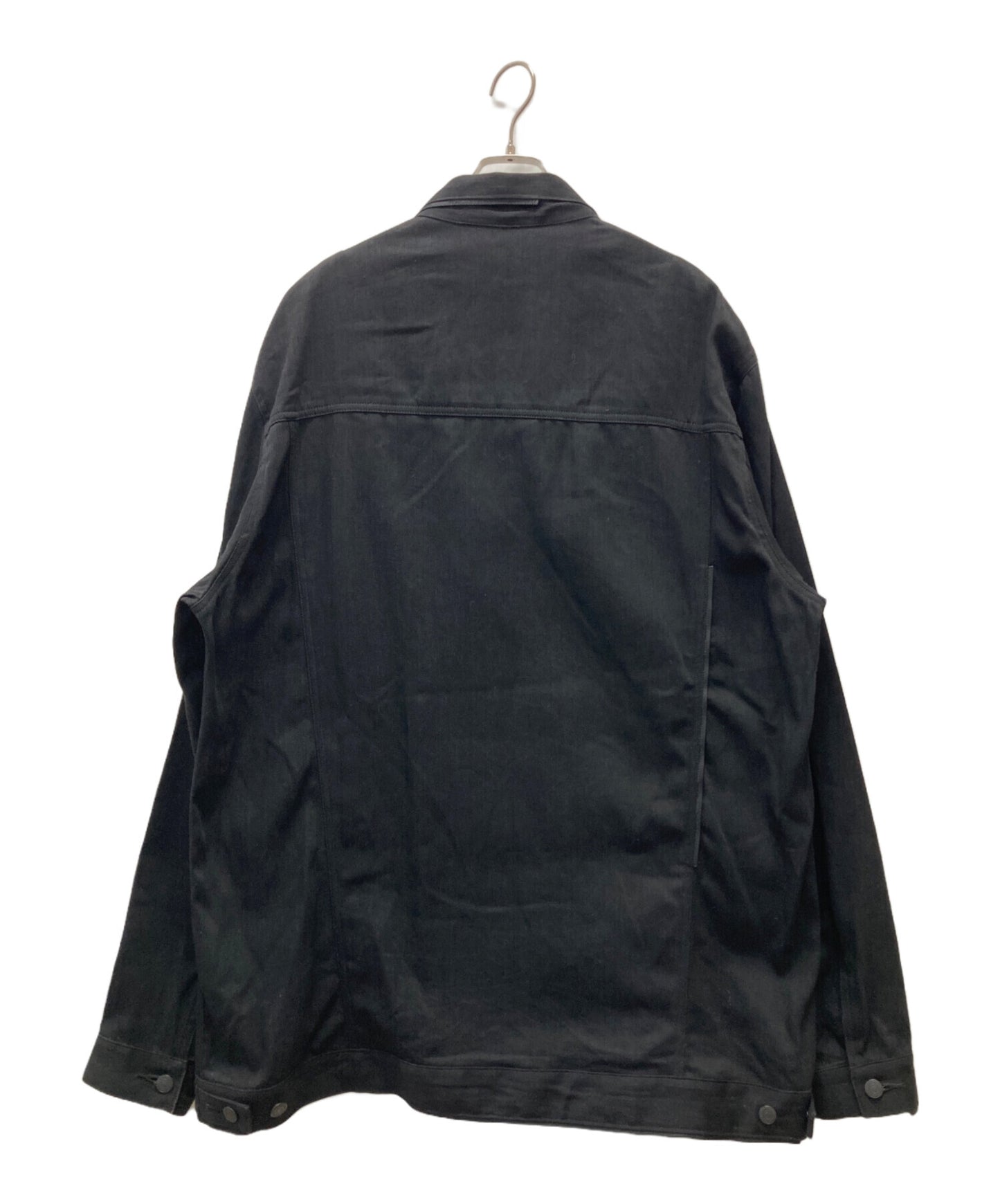 [Pre-owned] B Yohji Yamamoto Oversized taped logo denim jacket NH-J59-029