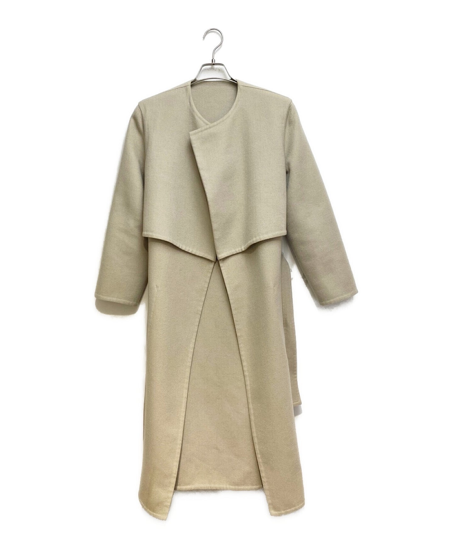 [Pre-owned] HERMES Cashmere collarless coat / Margiela period / Archive