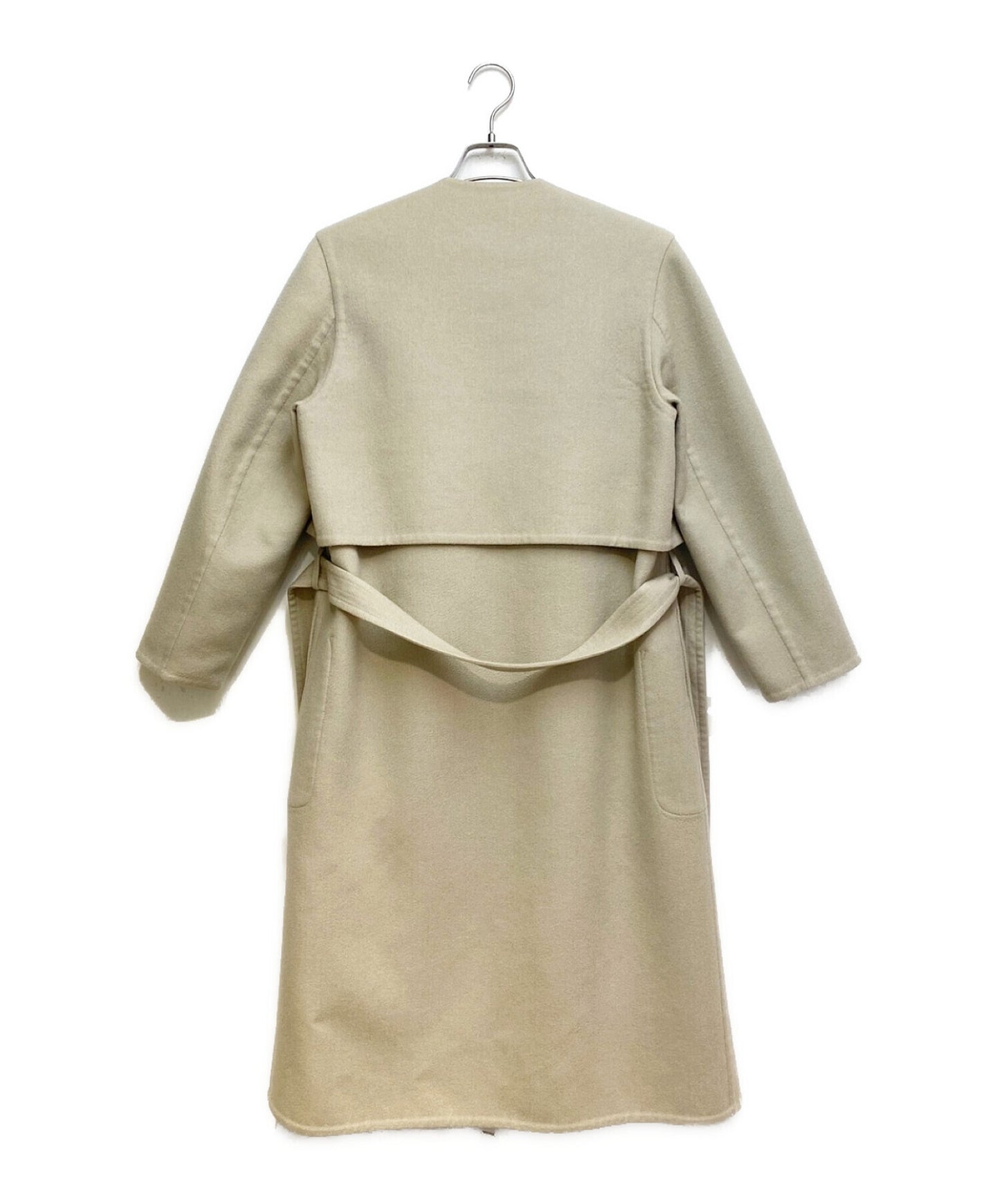 [Pre-owned] HERMES Cashmere collarless coat / Margiela period / Archive