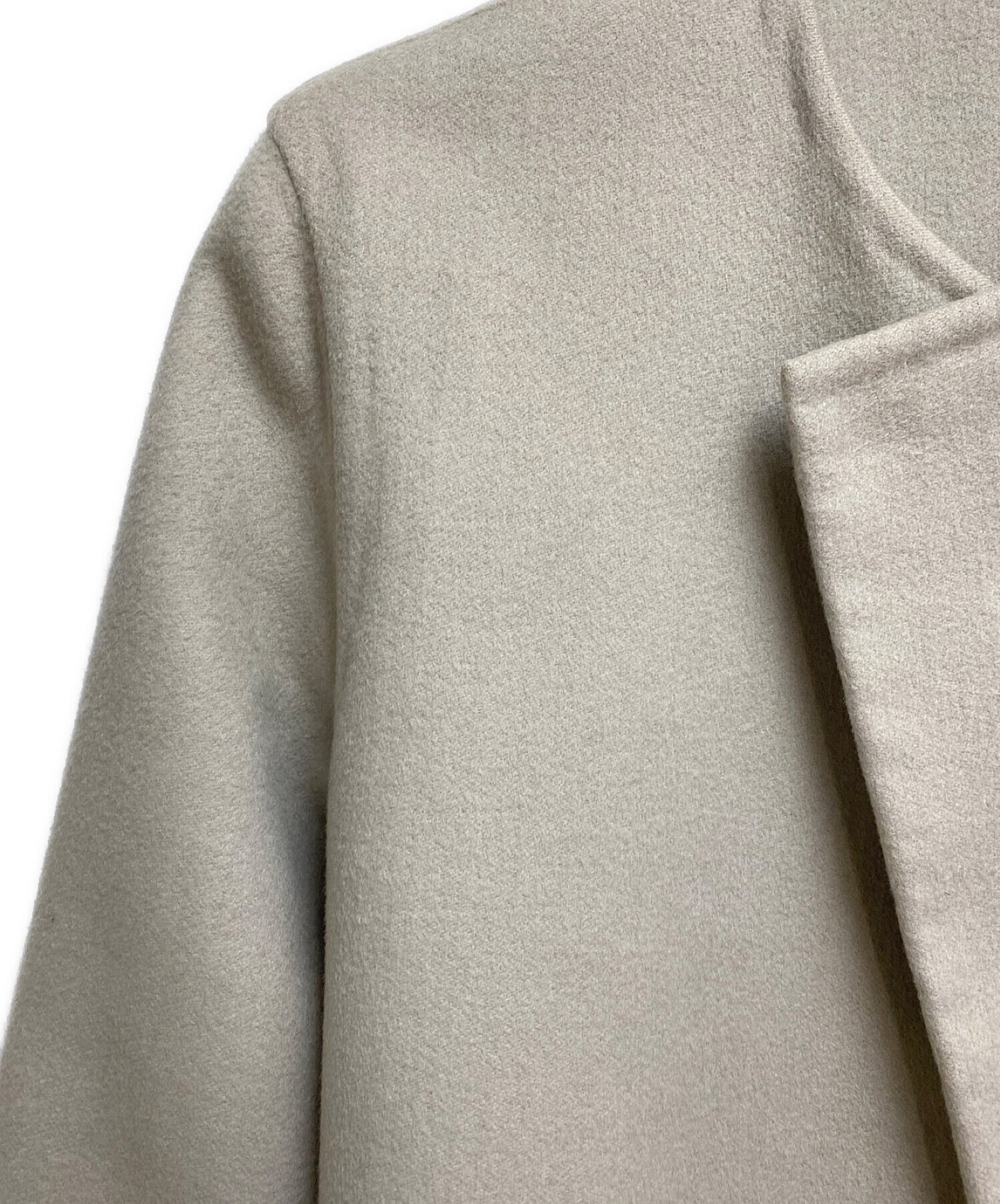 [Pre-owned] HERMES Cashmere collarless coat / Margiela period / Archive