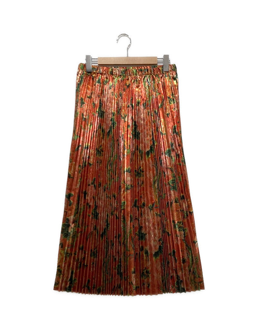 [Pre-owned] JUNYA WATANABE COMME des GARCONS Floral Print Pleated Skirt JI-S022 / 22SS.
