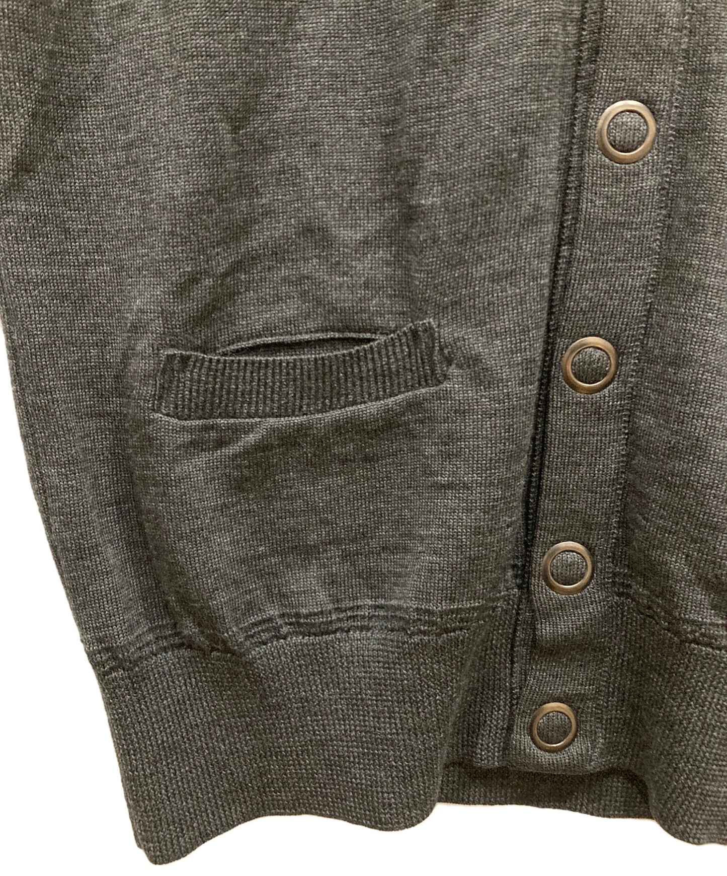 [Pre-owned] UNDERCOVER Metal Snap Cardigan C218