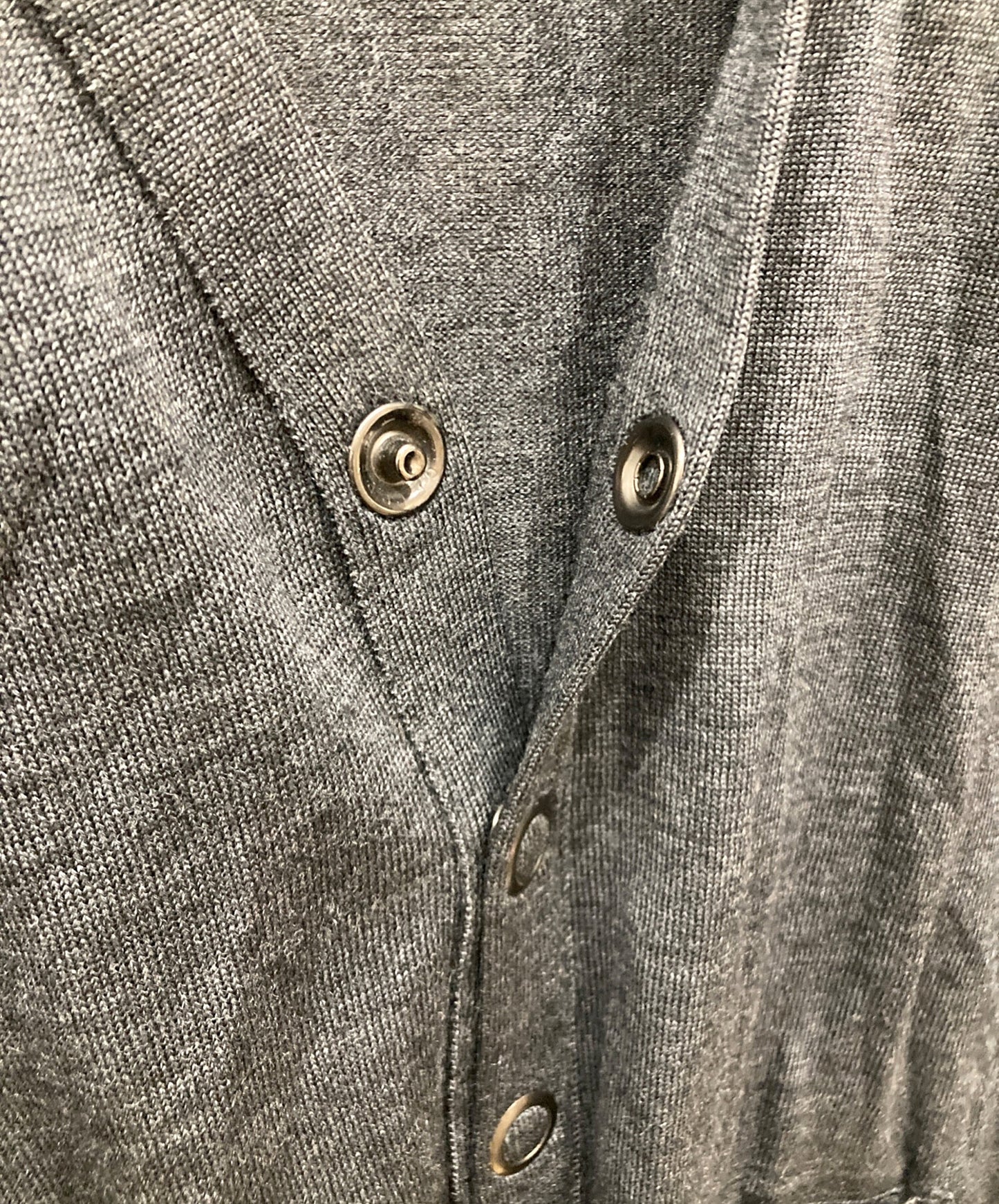 [Pre-owned] UNDERCOVER Metal Snap Cardigan C218