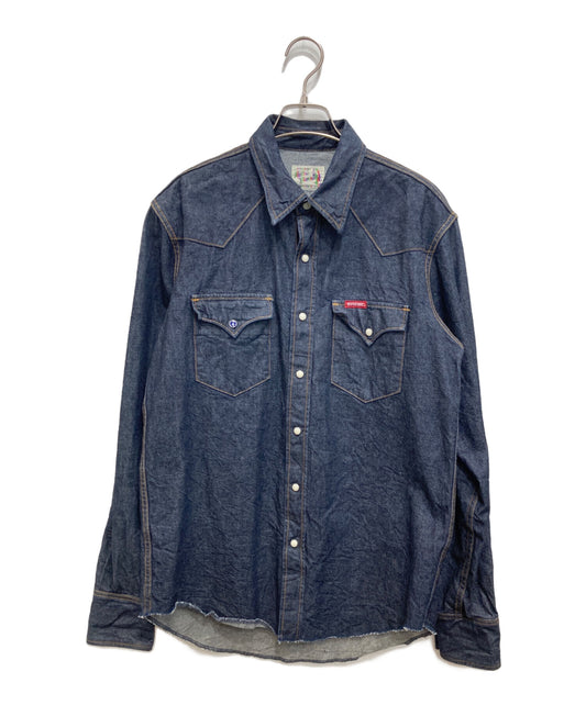 [Pre-owned] Hysteric Glamour HYSTERIC embroidered western denim shirt 02203AH09