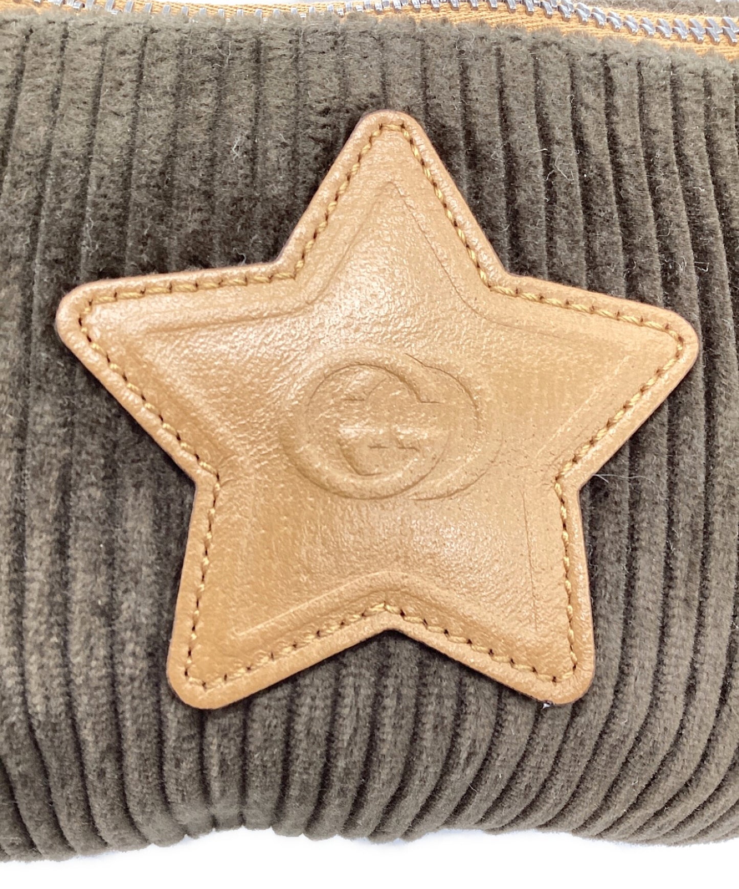 [Pre-owned] GUCCI Corduroy Waist Bag 502095