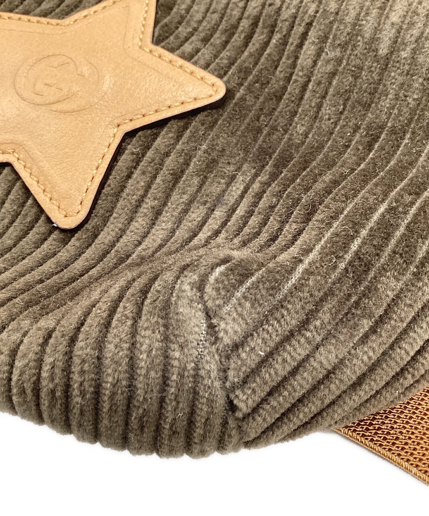 [Pre-owned] GUCCI Corduroy Waist Bag 502095