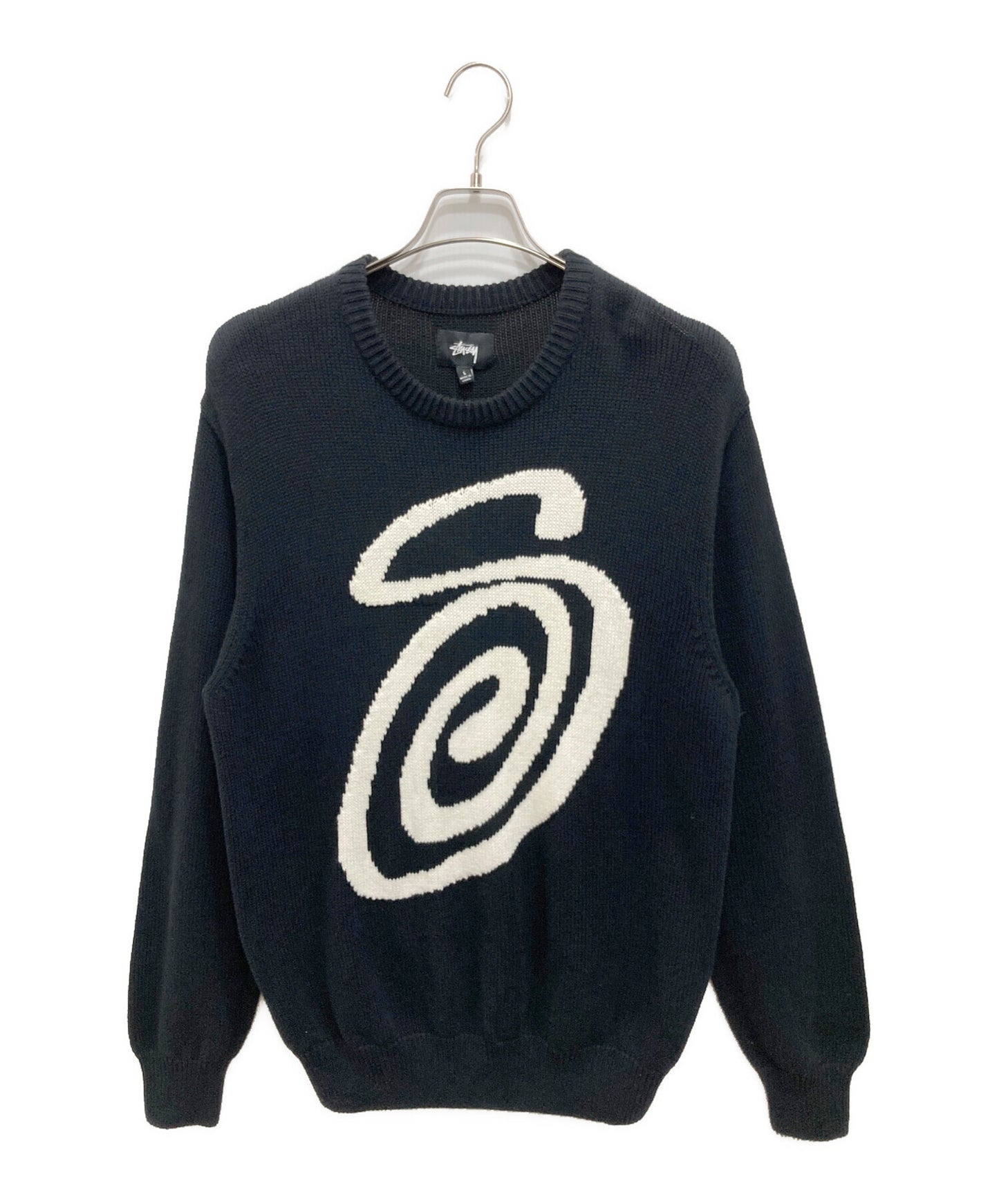 [Pre-owned] stussy CURLY S SWEATER 117073