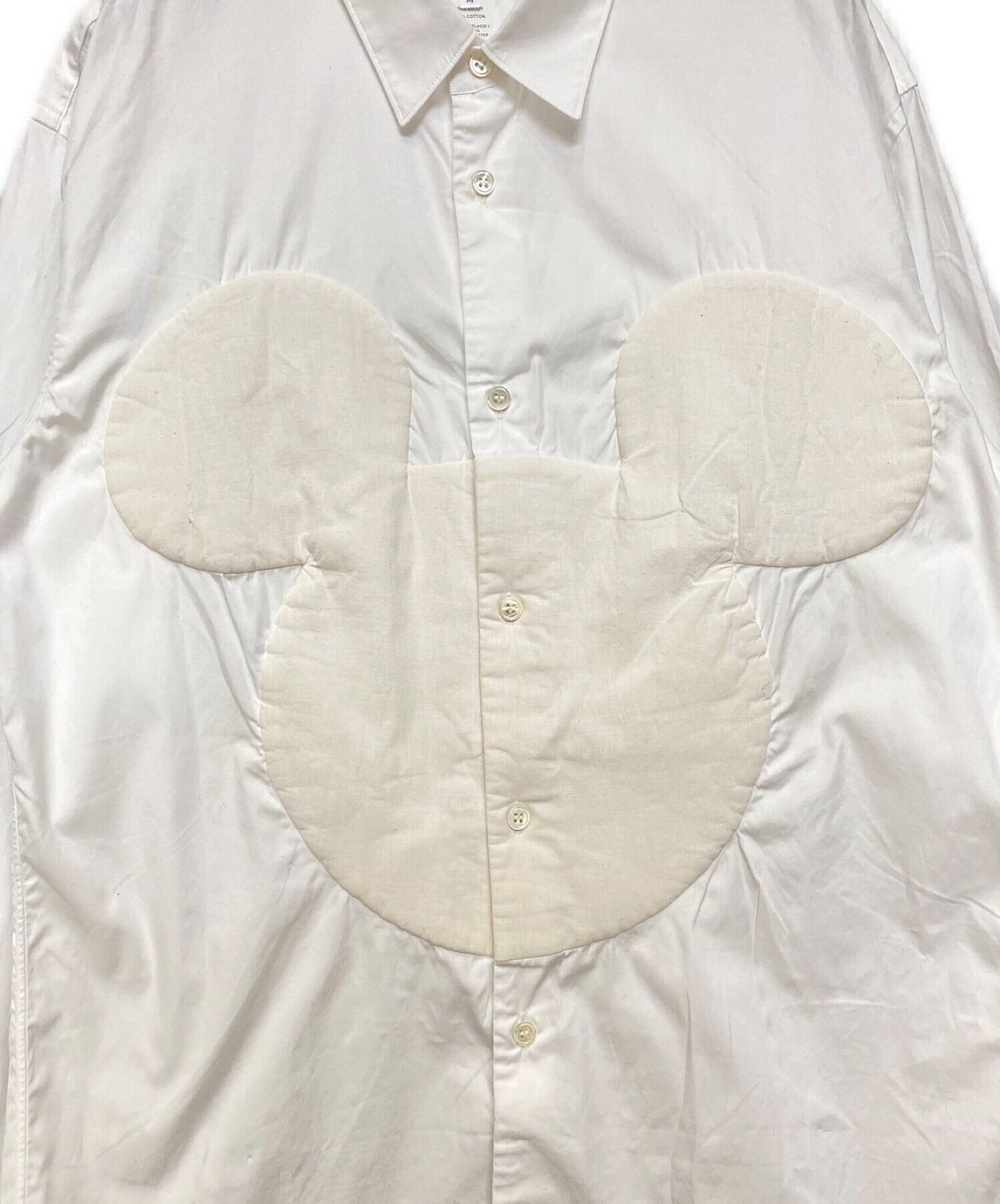 [Pre-owned] COMME des GARCONS SHIRT Mousseline Mickey Silhouette Shirt FK-B028