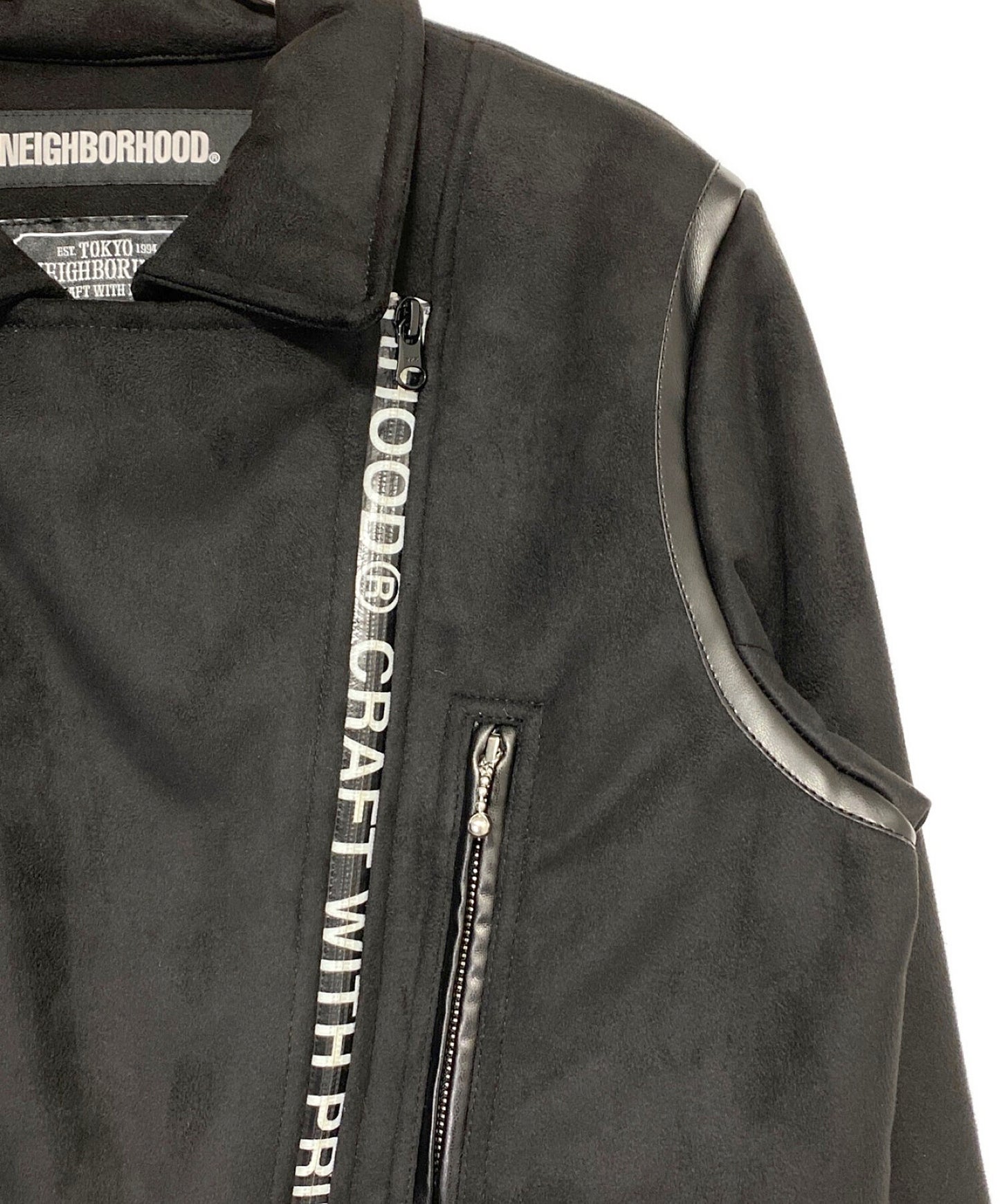 [Pre-owned] NEIGHBORHOOD FM/E-JKT ( Riders Jacket ) 192PPNH-JKM06