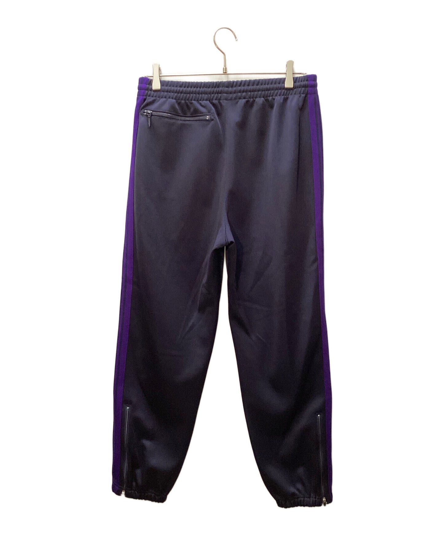 [Pre-owned] Needles ZIPPED TRACK PANT POLY SMOOTH NS249