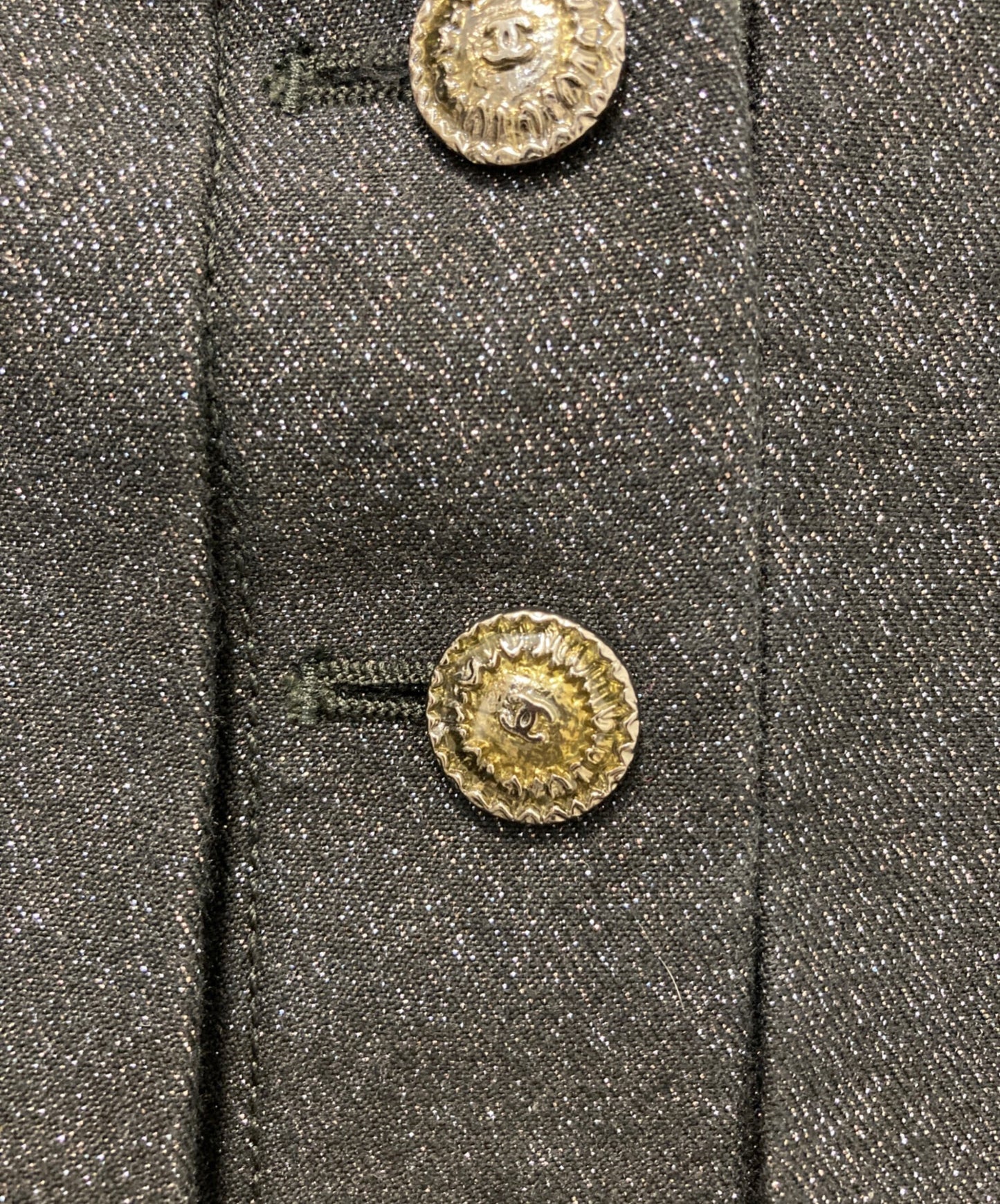 [Pre-owned] CHANEL CHANEL Box pleated mini skirt P26365V15913