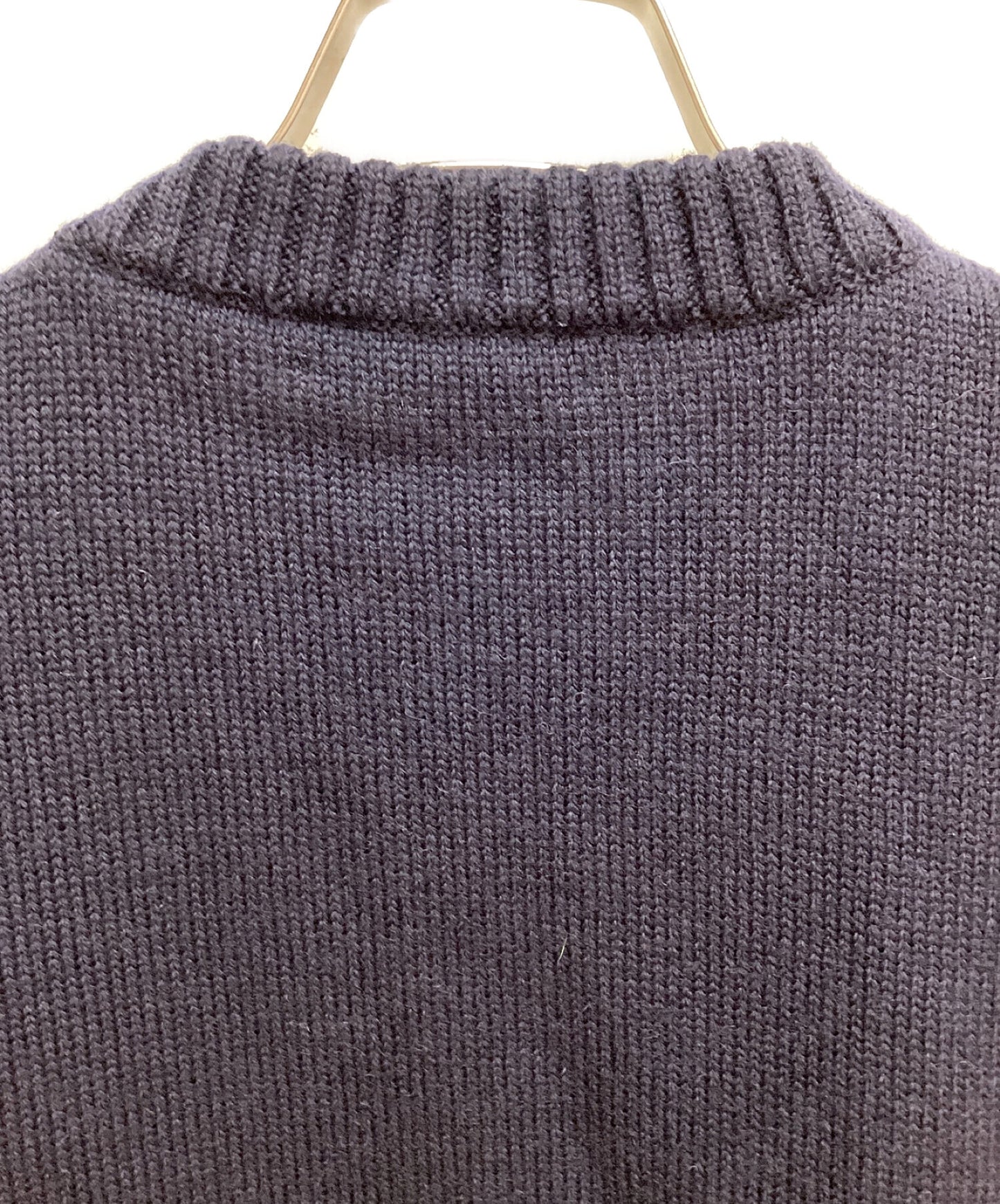 [Pre-owned] UNDERCOVER College Design Crew Neck Knit UC2B4903-2