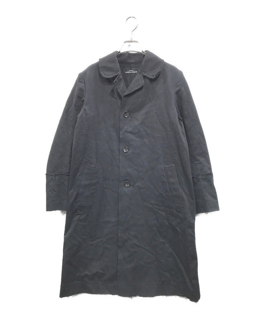 [Pre-owned] tricot COMME des GARCONS Cutoff Design Stencil Collar Coat TL-C004