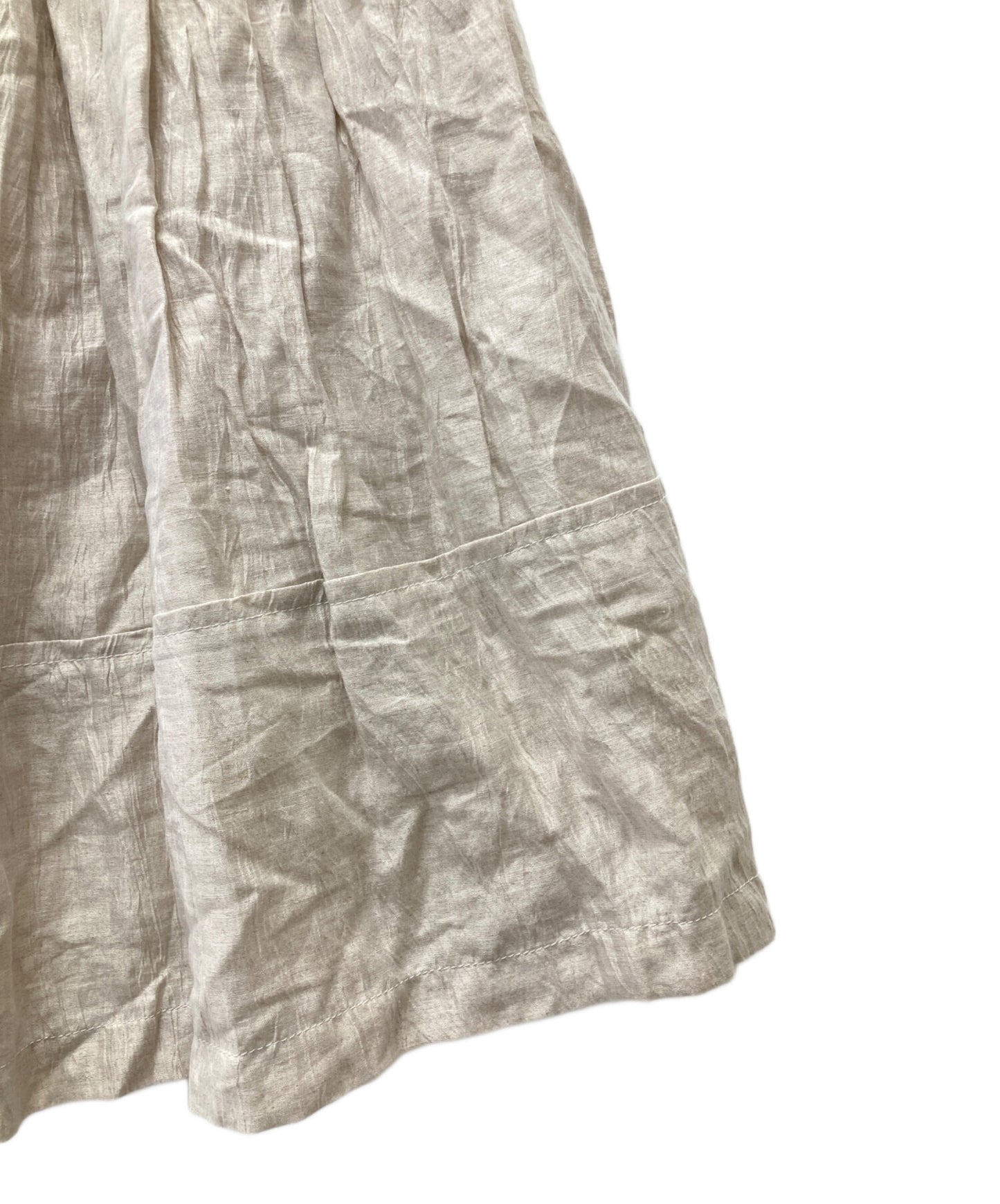 [Pre-owned] tricot COMME des GARCONS Linen Gather Skirt TG-S015