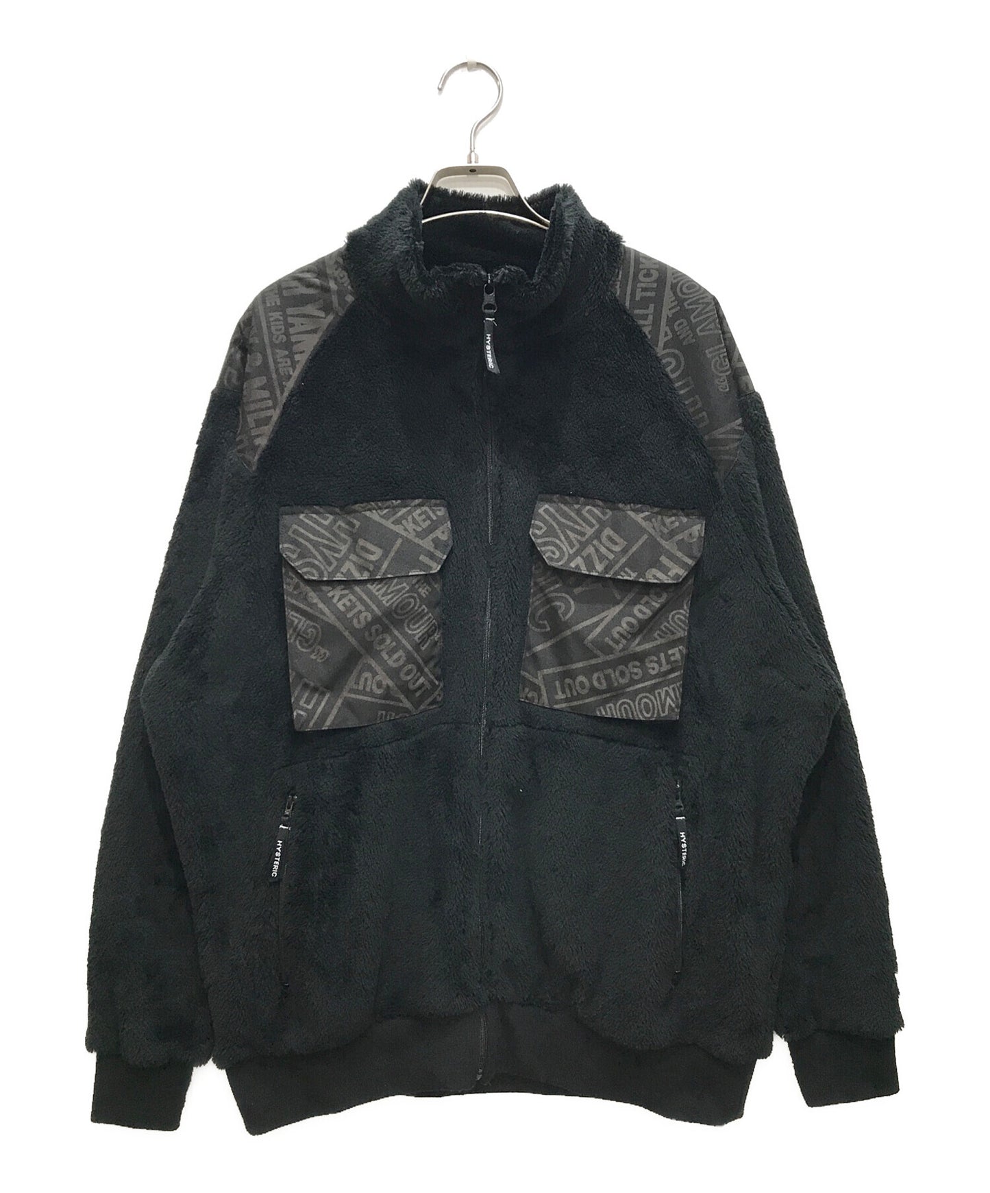 [Pre-owned] Hysteric Glamour DIZZY&MILKY patterned jumper/fleece jacket 02213CJ04