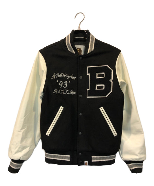 [Pre-owned] A BATHING APE varsity jacket 001hjg801001x