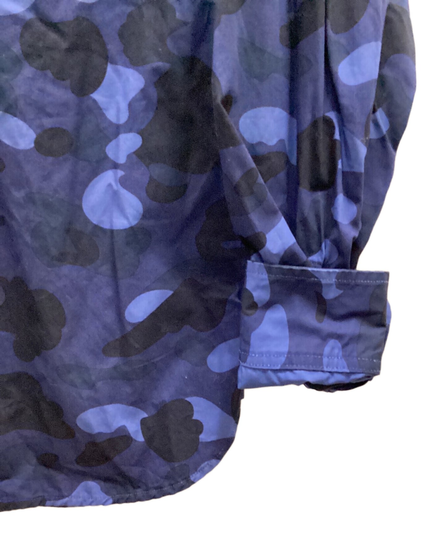 [Pre-owned] A BATHING APE Camo Hooded Shirt Jacket 001SHH801008M