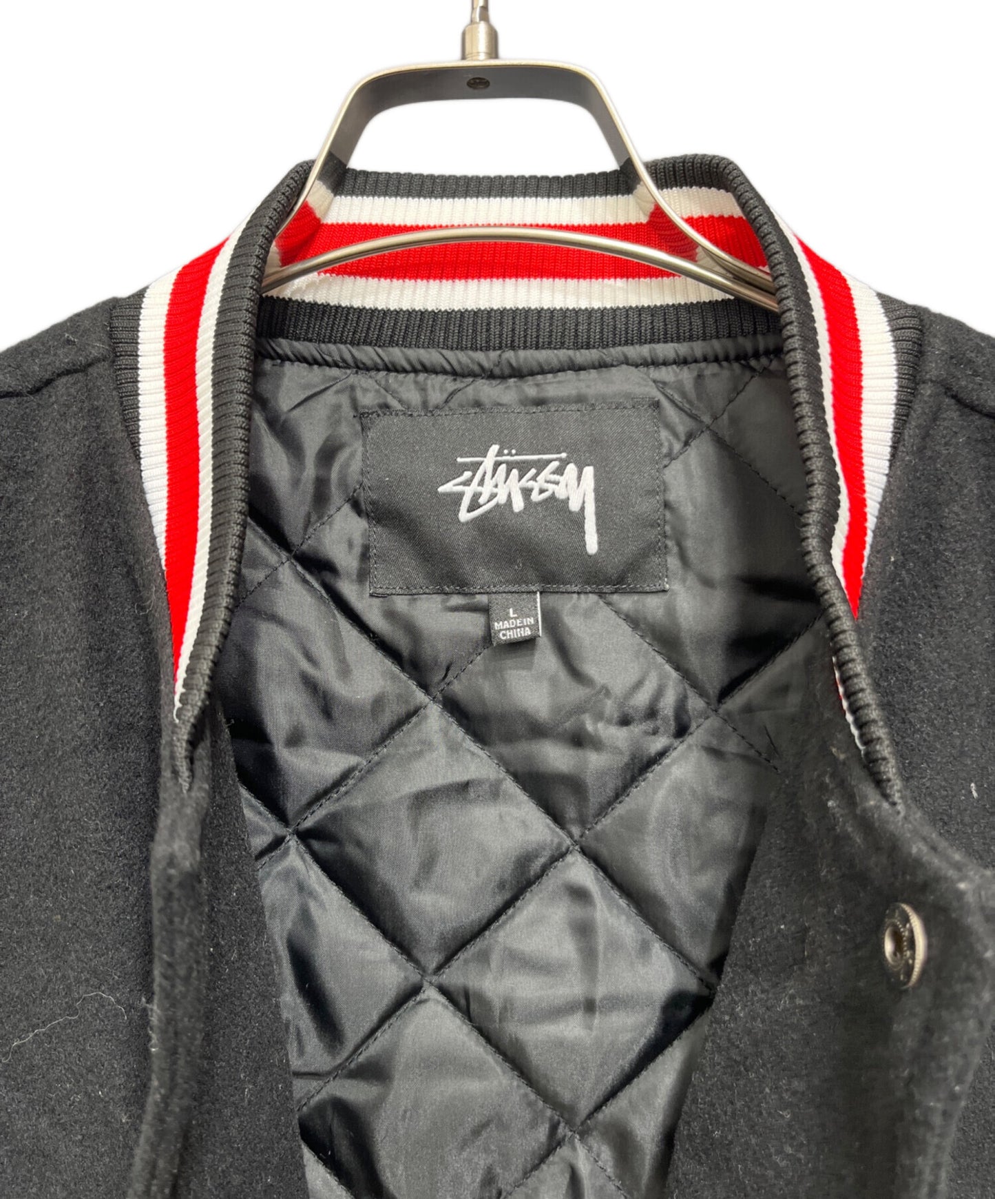 [Pre-owned] stussy jacket with team's logo