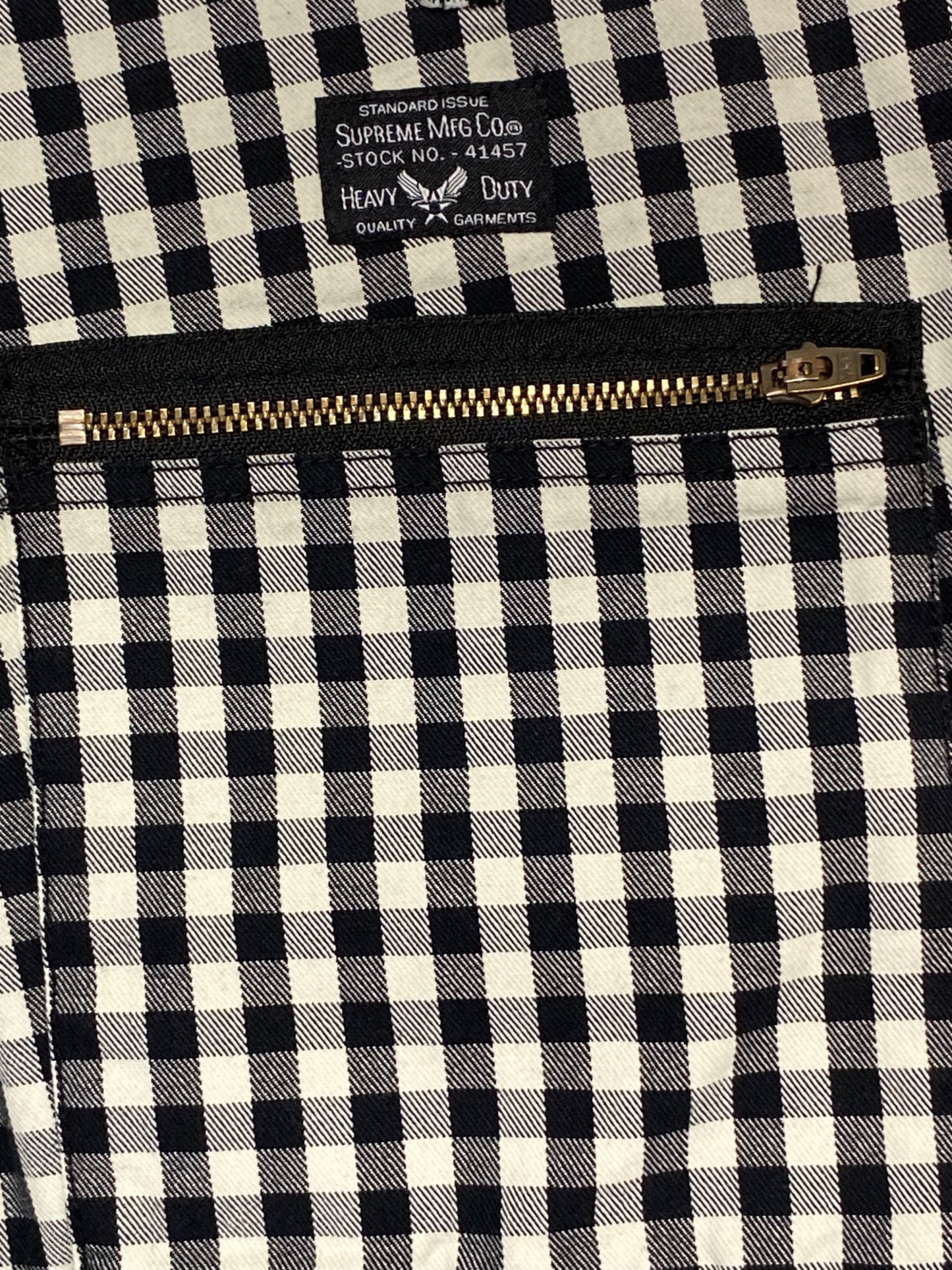 [Pre-owned] SUPREME Gingham Flight Pant