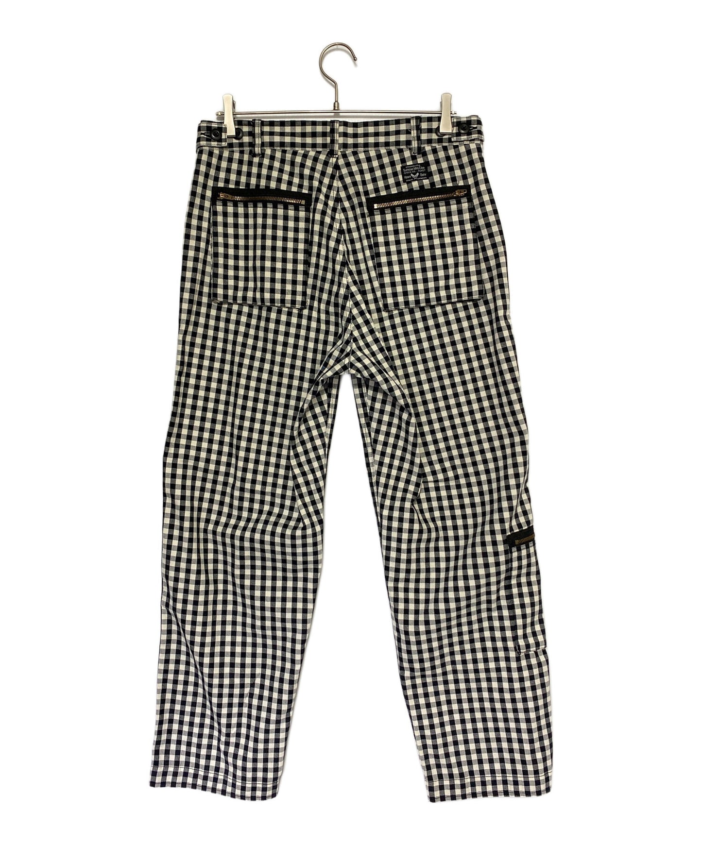 [Pre-owned] SUPREME Gingham Flight Pant